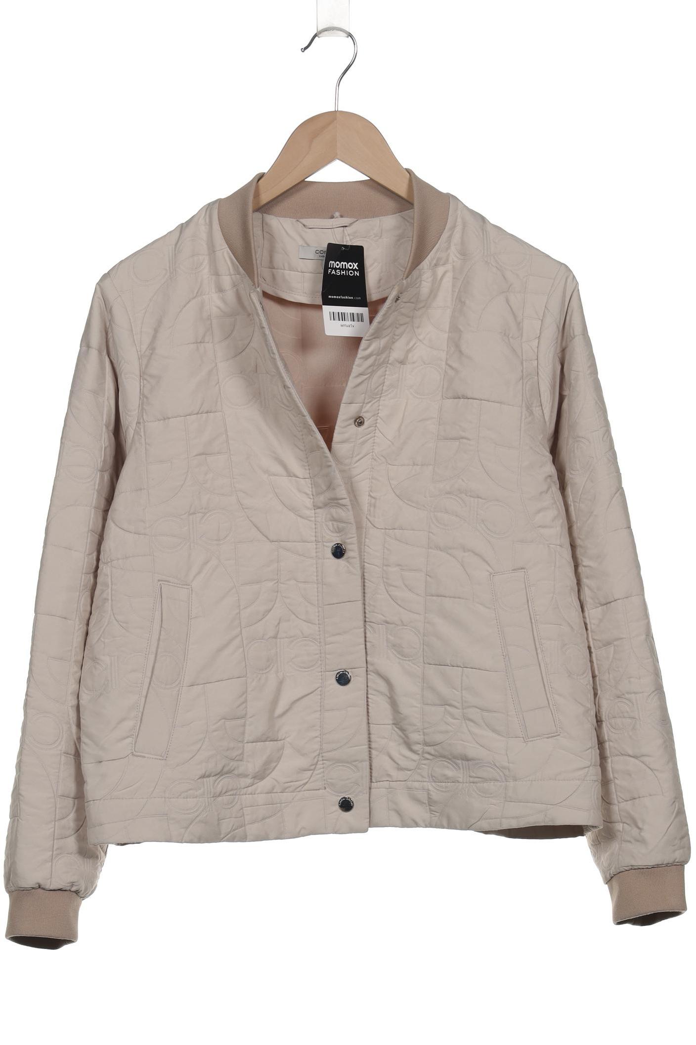 

Comma Damen Jacke, beige, Gr. 38
