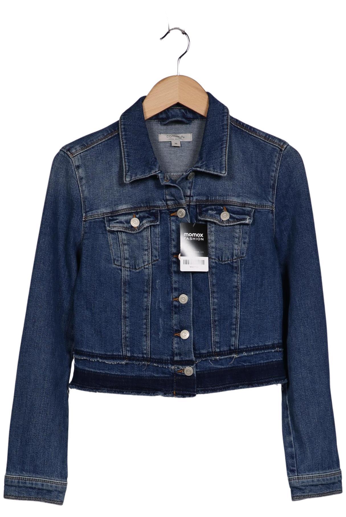 

Comma Damen Jacke, blau, Gr. 36