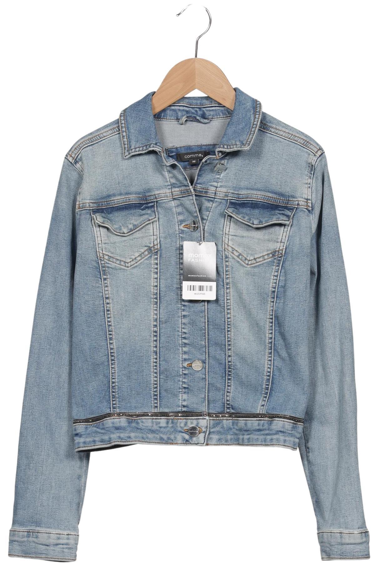 

Comma Damen Jacke, hellblau, Gr. 32