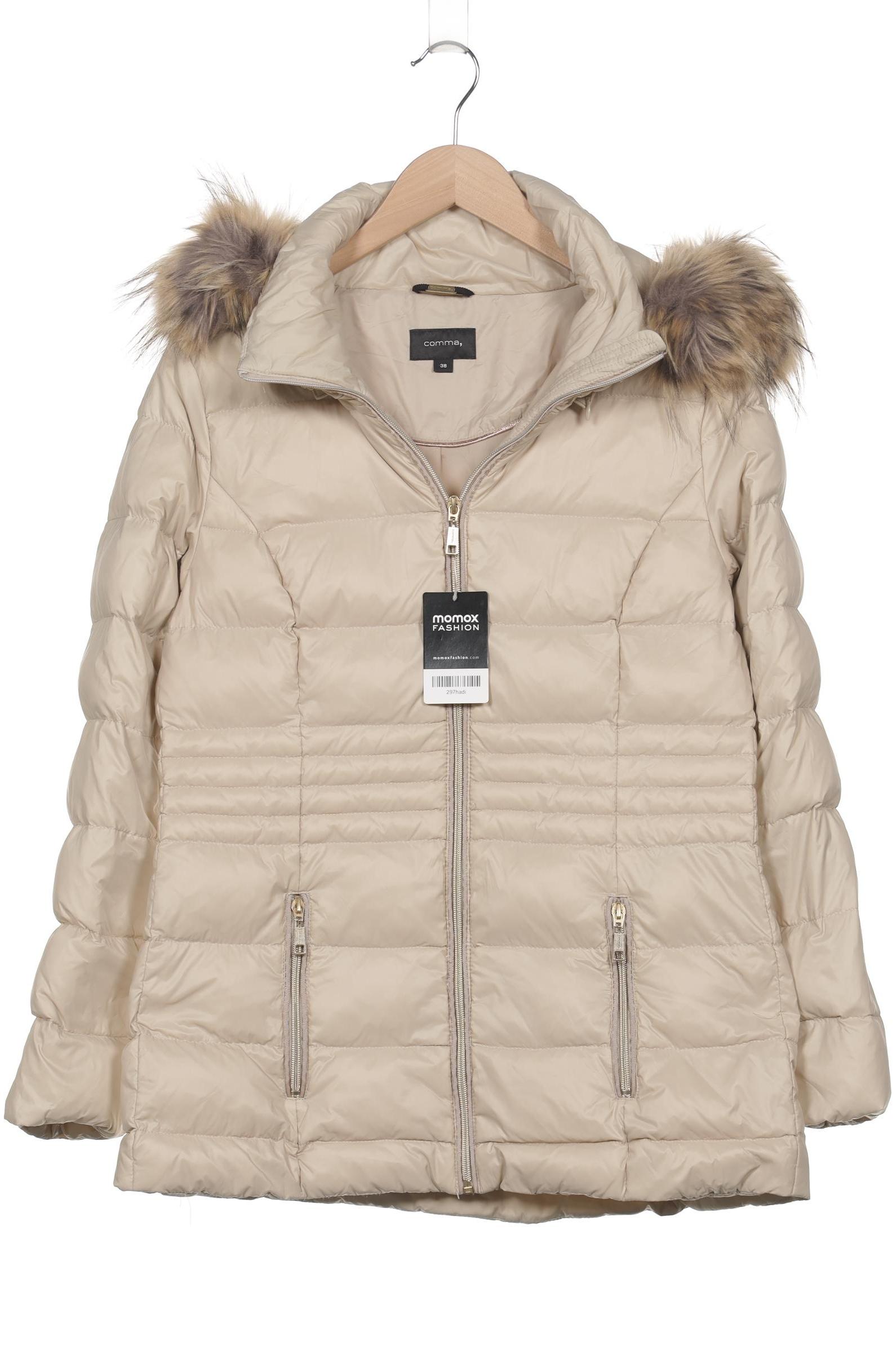 

Comma Damen Jacke, beige, Gr. 38