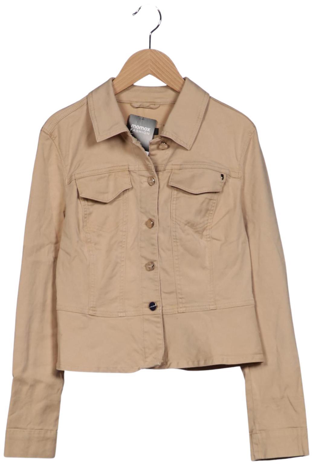 

Comma Damen Jacke, beige, Gr. 36