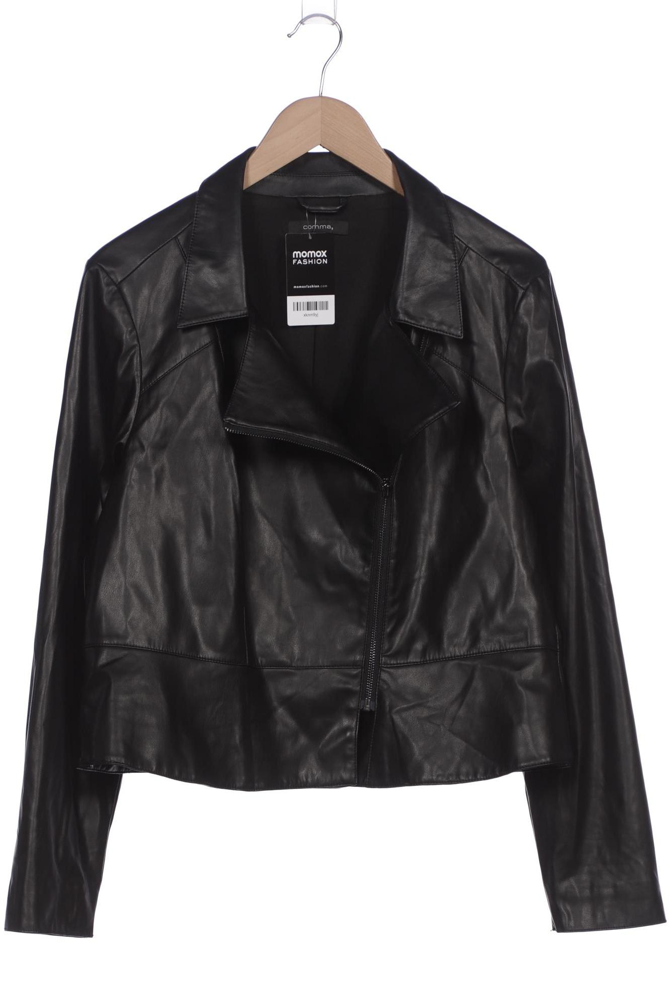 

Comma Damen Jacke, schwarz, Gr. 46