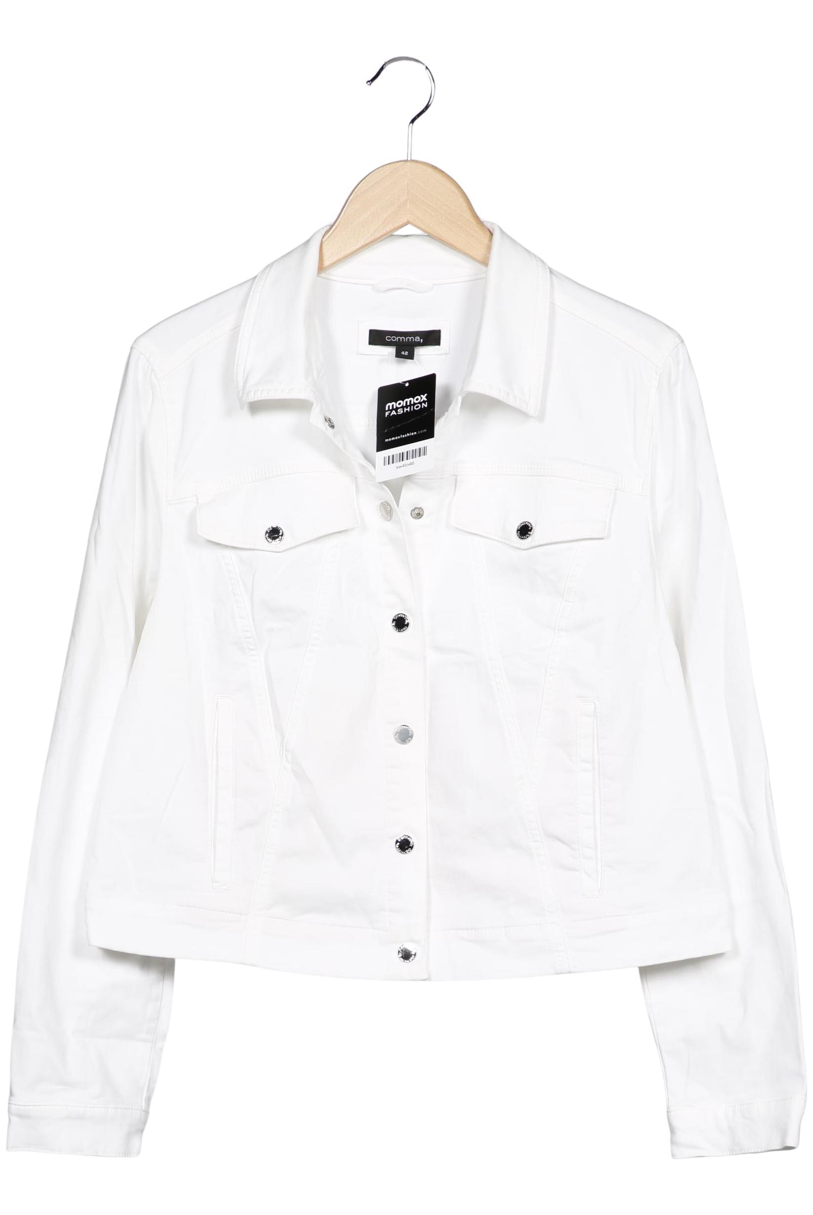 

Comma Damen Jacke, weiß, Gr. 42