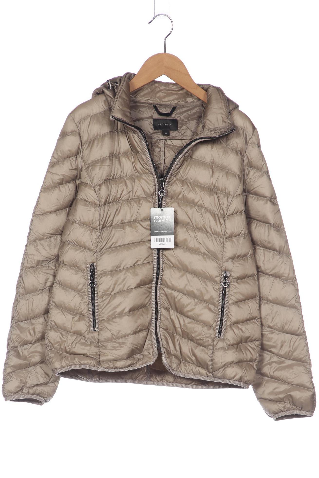 

Comma Damen Jacke, beige, Gr. 38