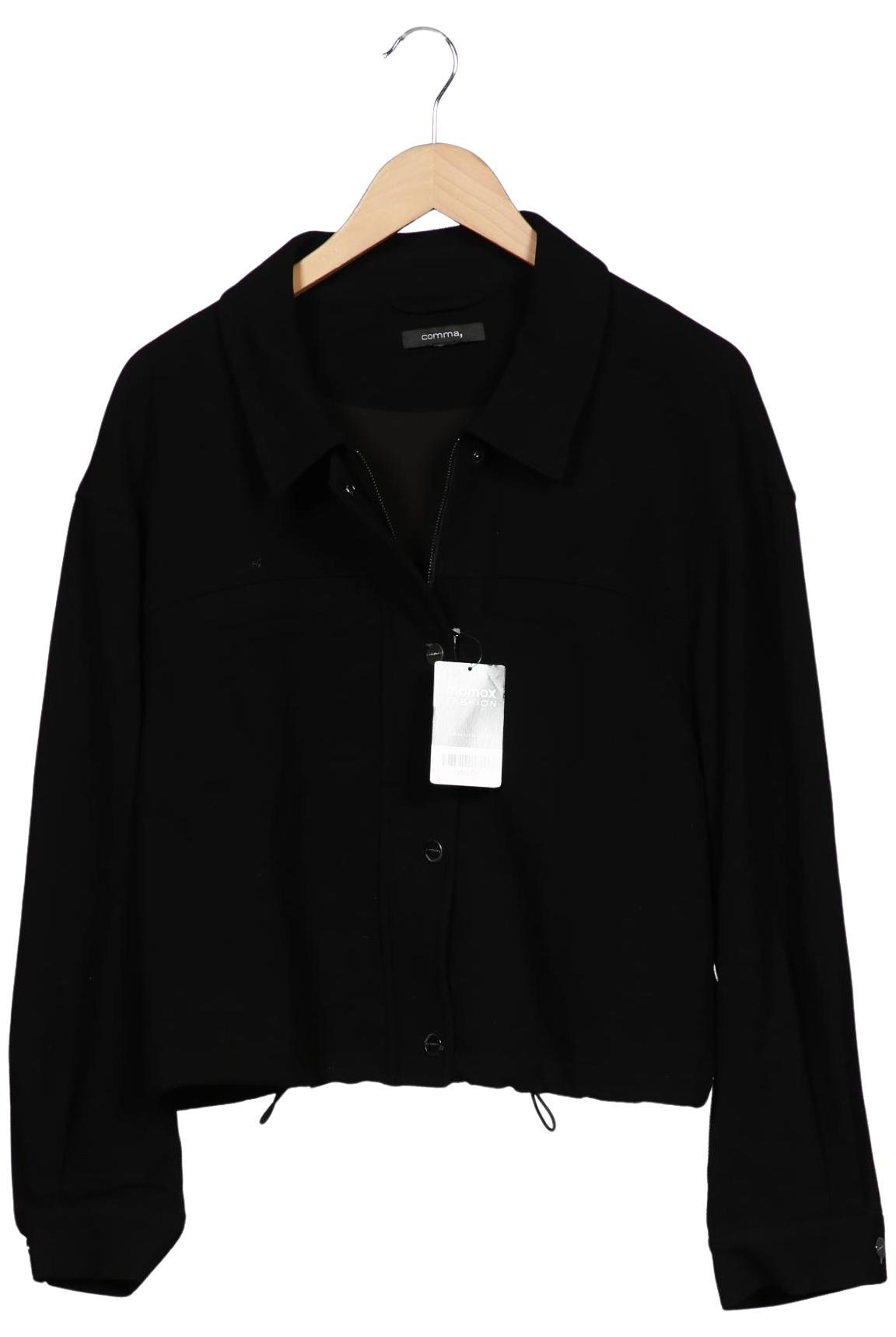 

Comma Damen Jacke, schwarz, Gr. 44