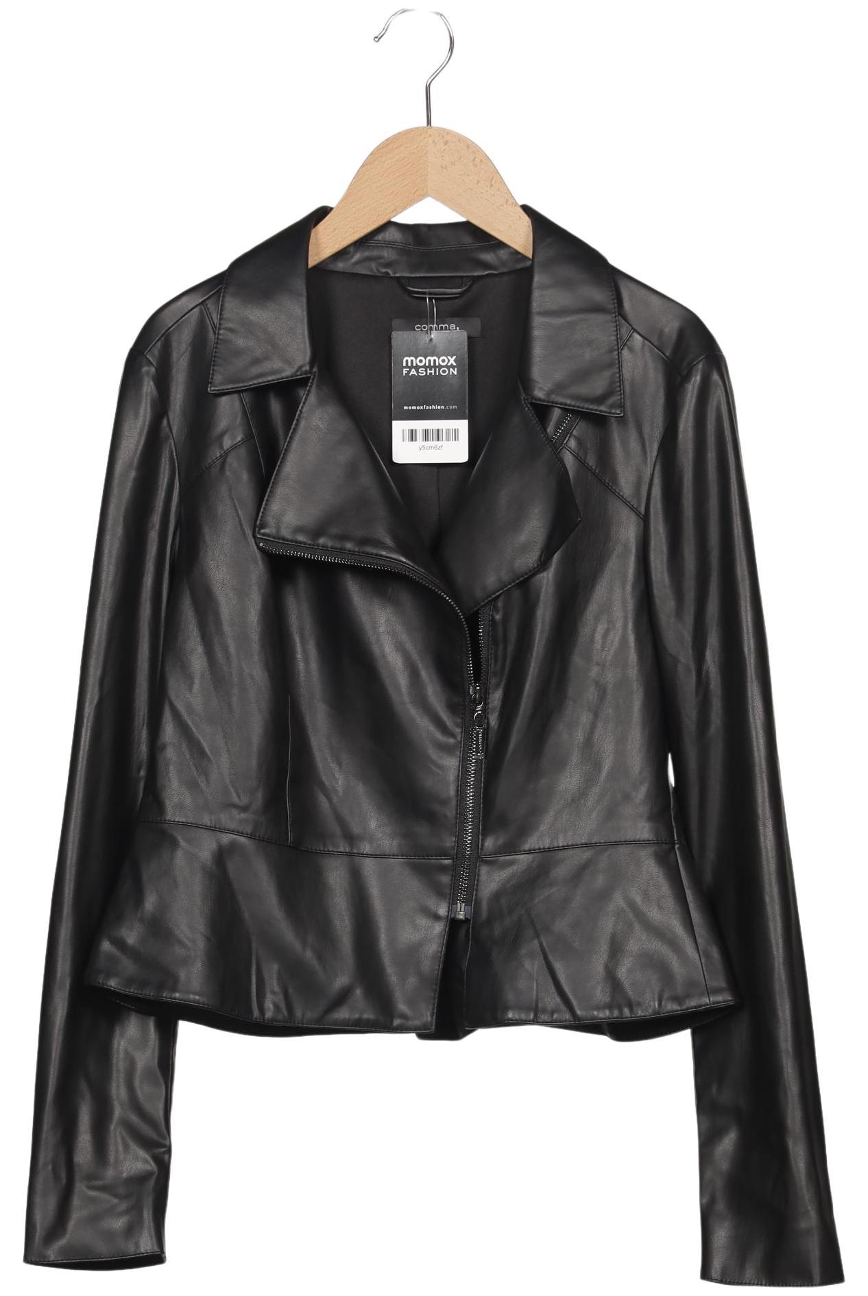 

Comma Damen Jacke, schwarz, Gr. 36