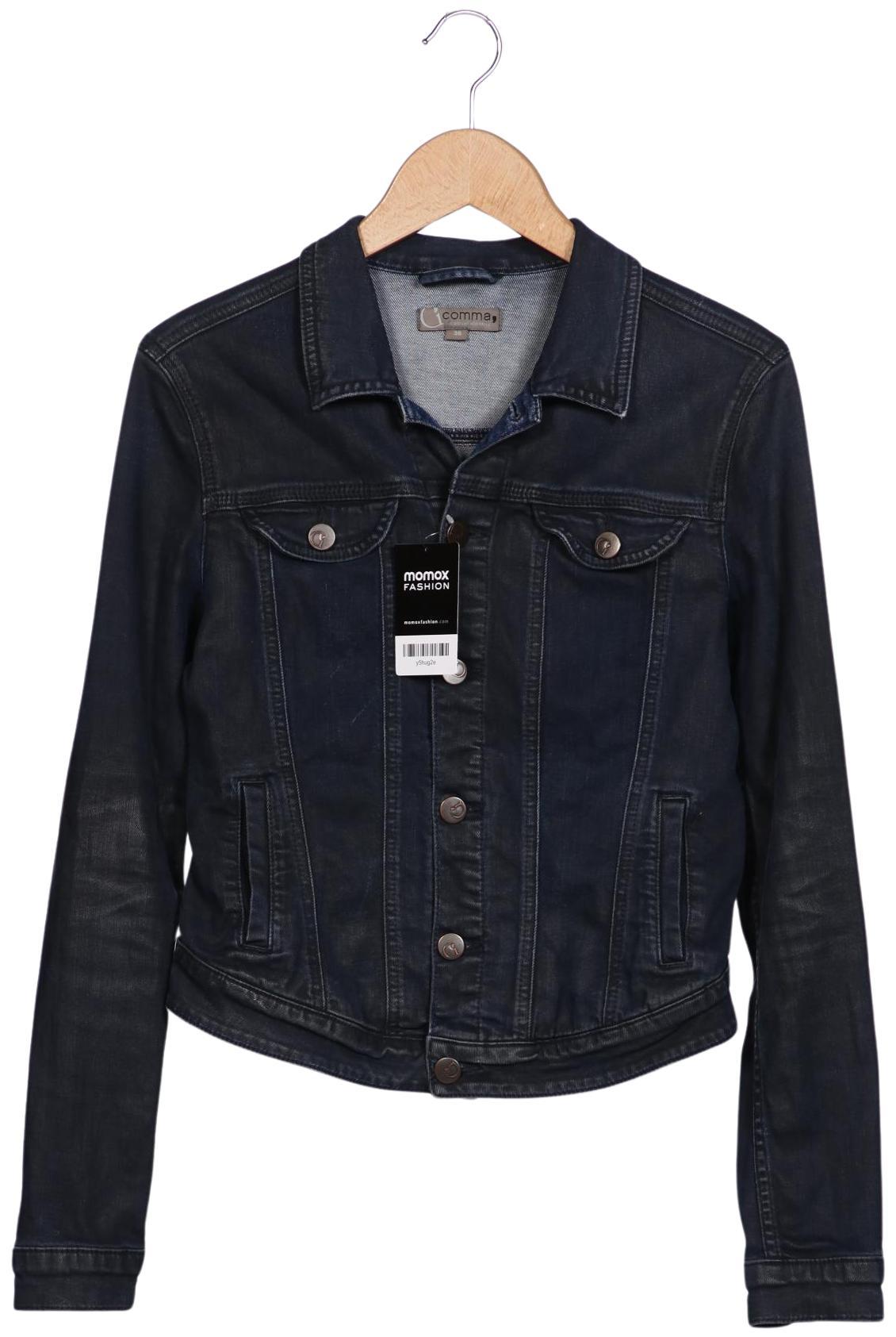 

Comma Damen Jacke, marineblau, Gr. 36