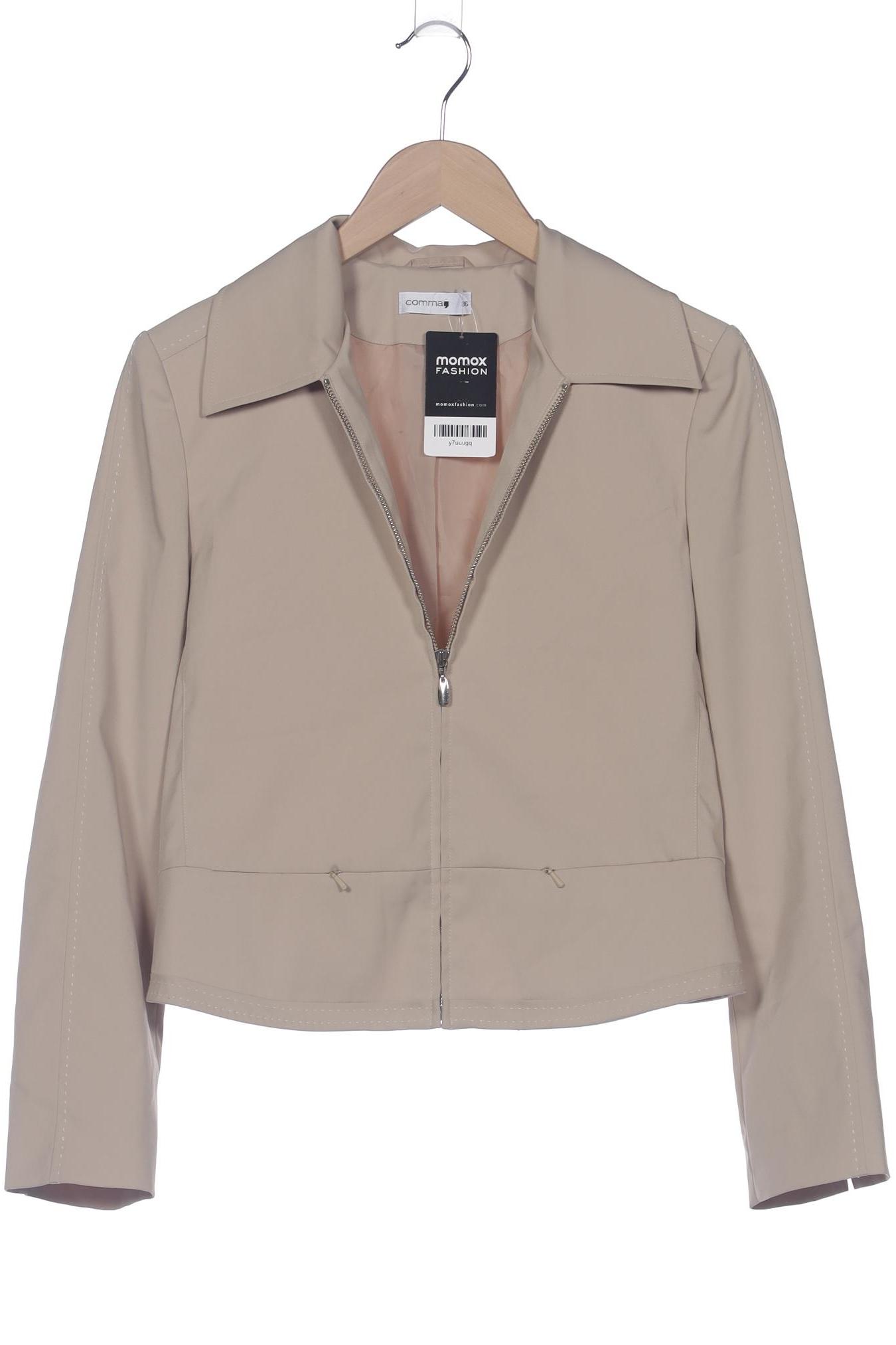 

Comma Damen Jacke, beige, Gr. 36