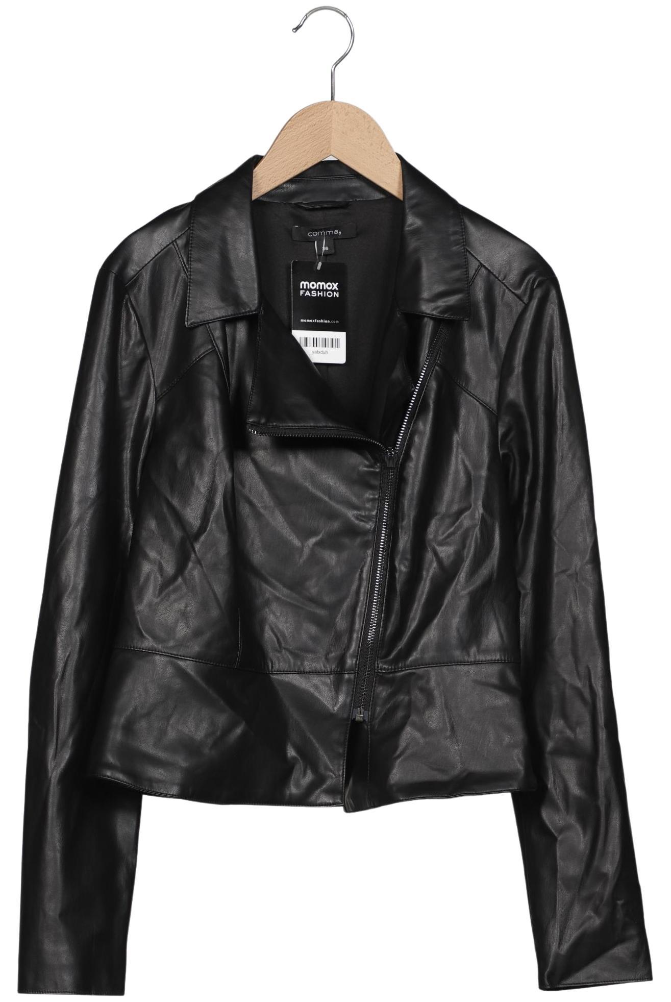 

Comma Damen Jacke, schwarz, Gr. 36