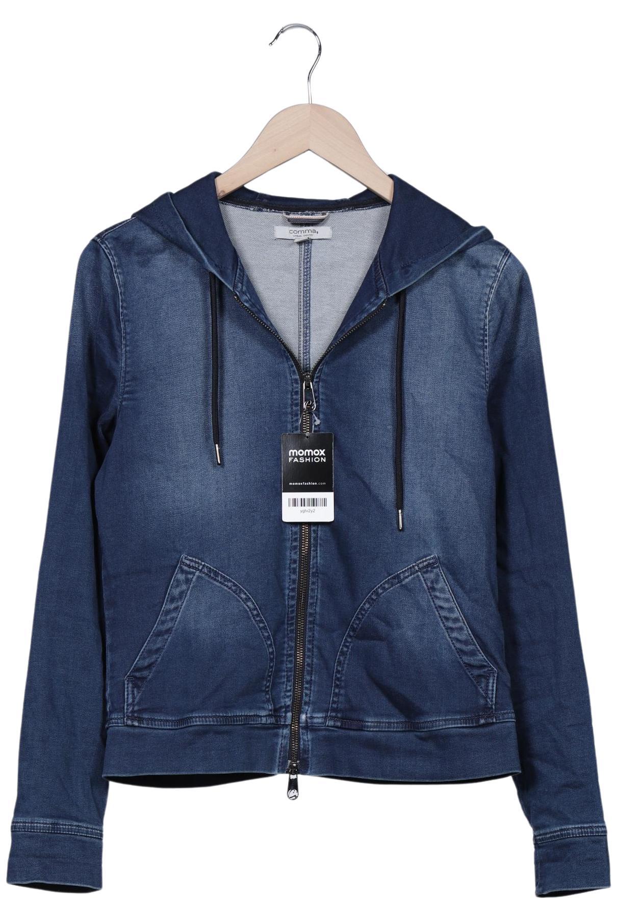 

Comma Damen Jacke, blau, Gr. 38
