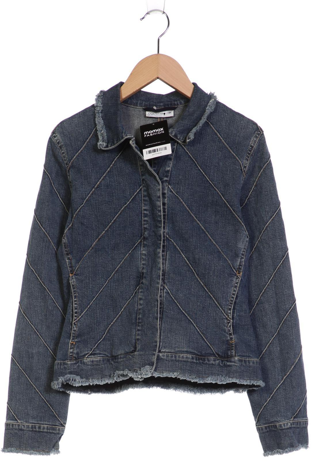 

Comma Damen Jacke, blau, Gr. 34