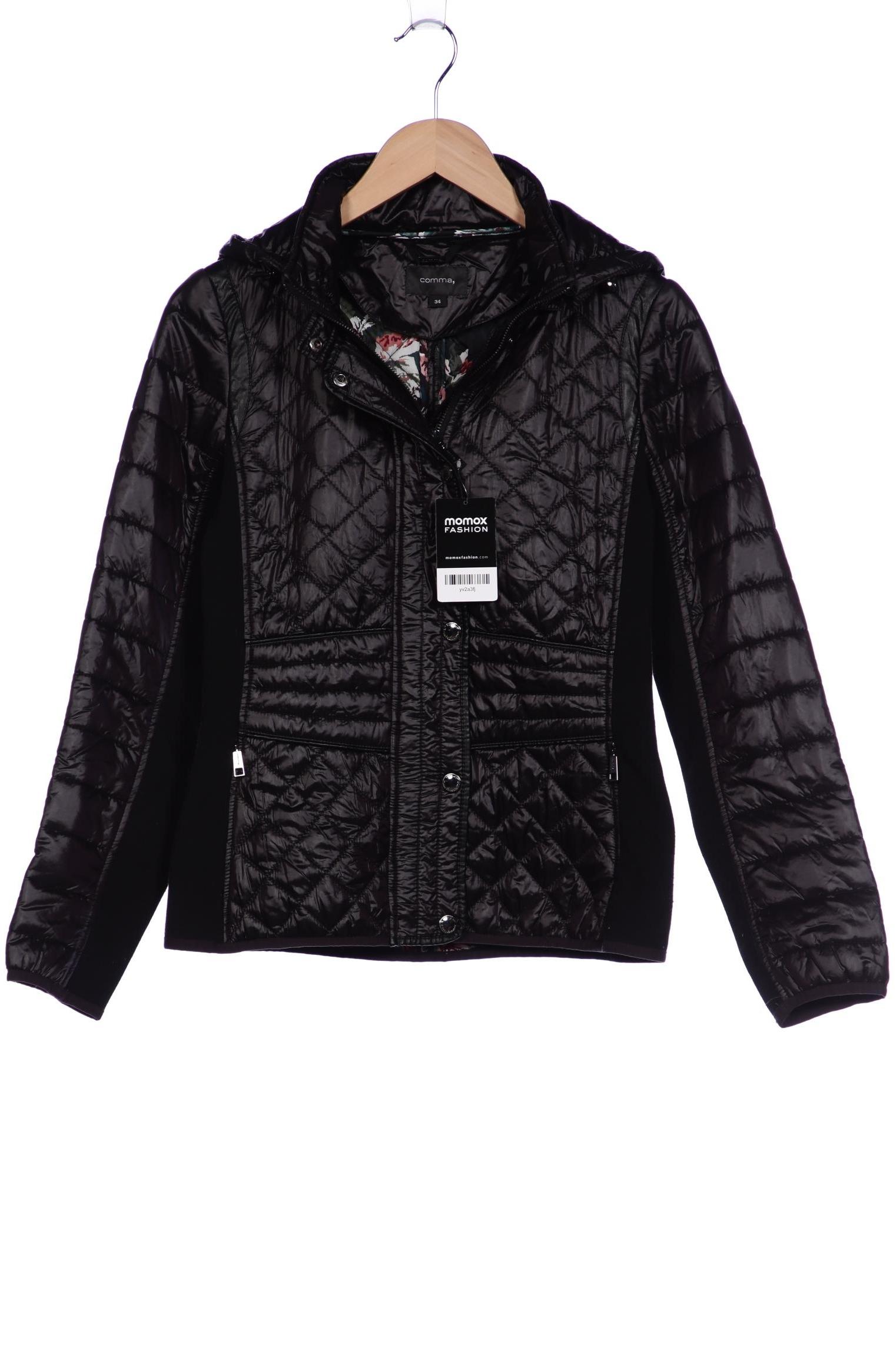 

Comma Damen Jacke, schwarz, Gr. 34