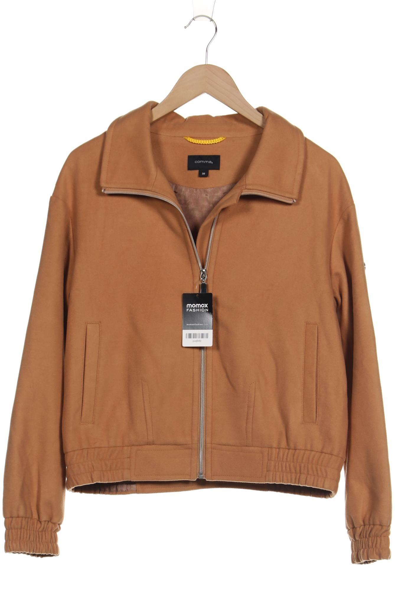 

Comma Damen Jacke, beige, Gr. 38