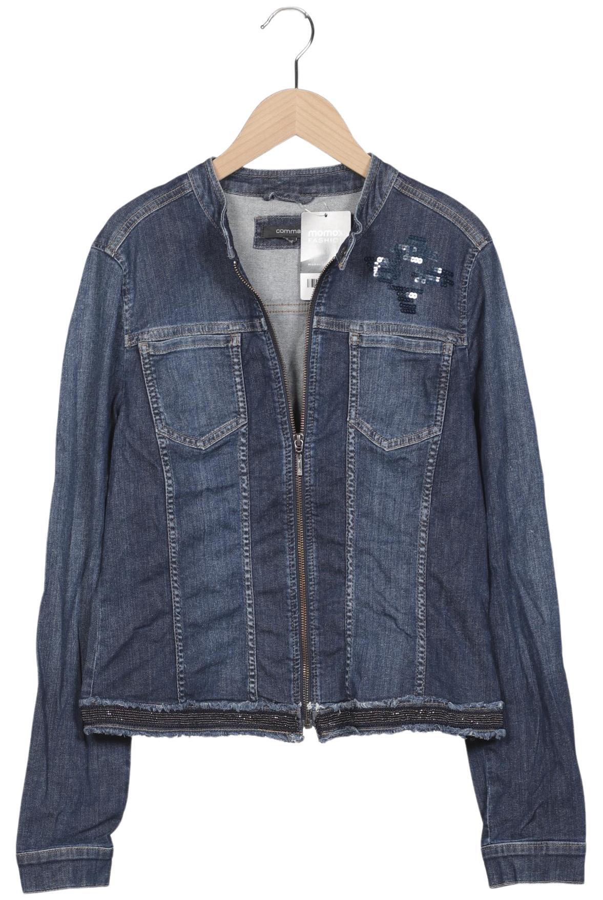 

Comma Damen Jacke, blau, Gr. 36