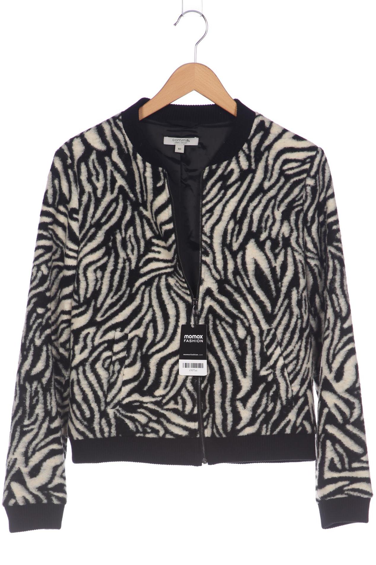 

Comma Damen Jacke, schwarz, Gr. 40