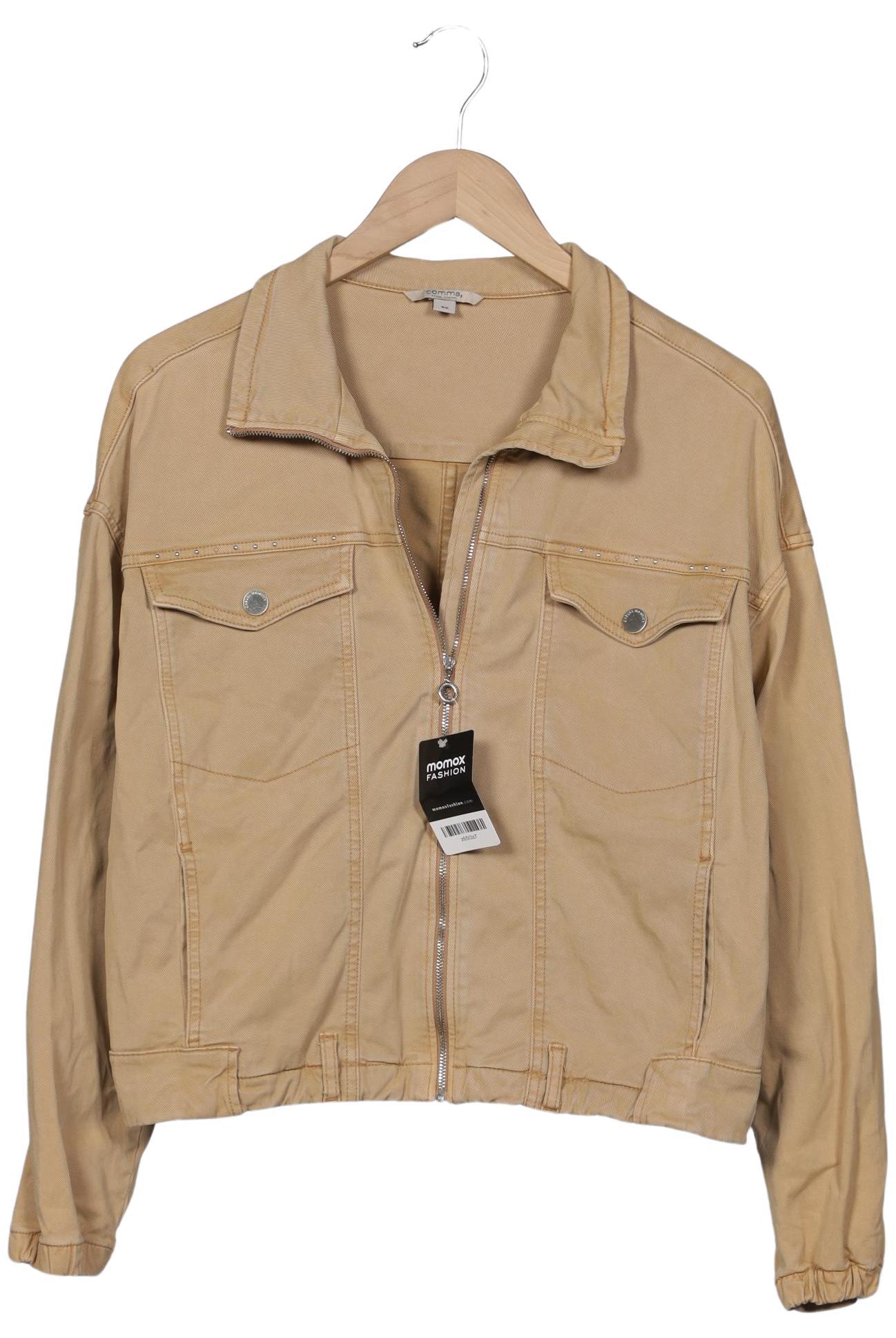 

Comma Damen Jacke, beige, Gr. 40