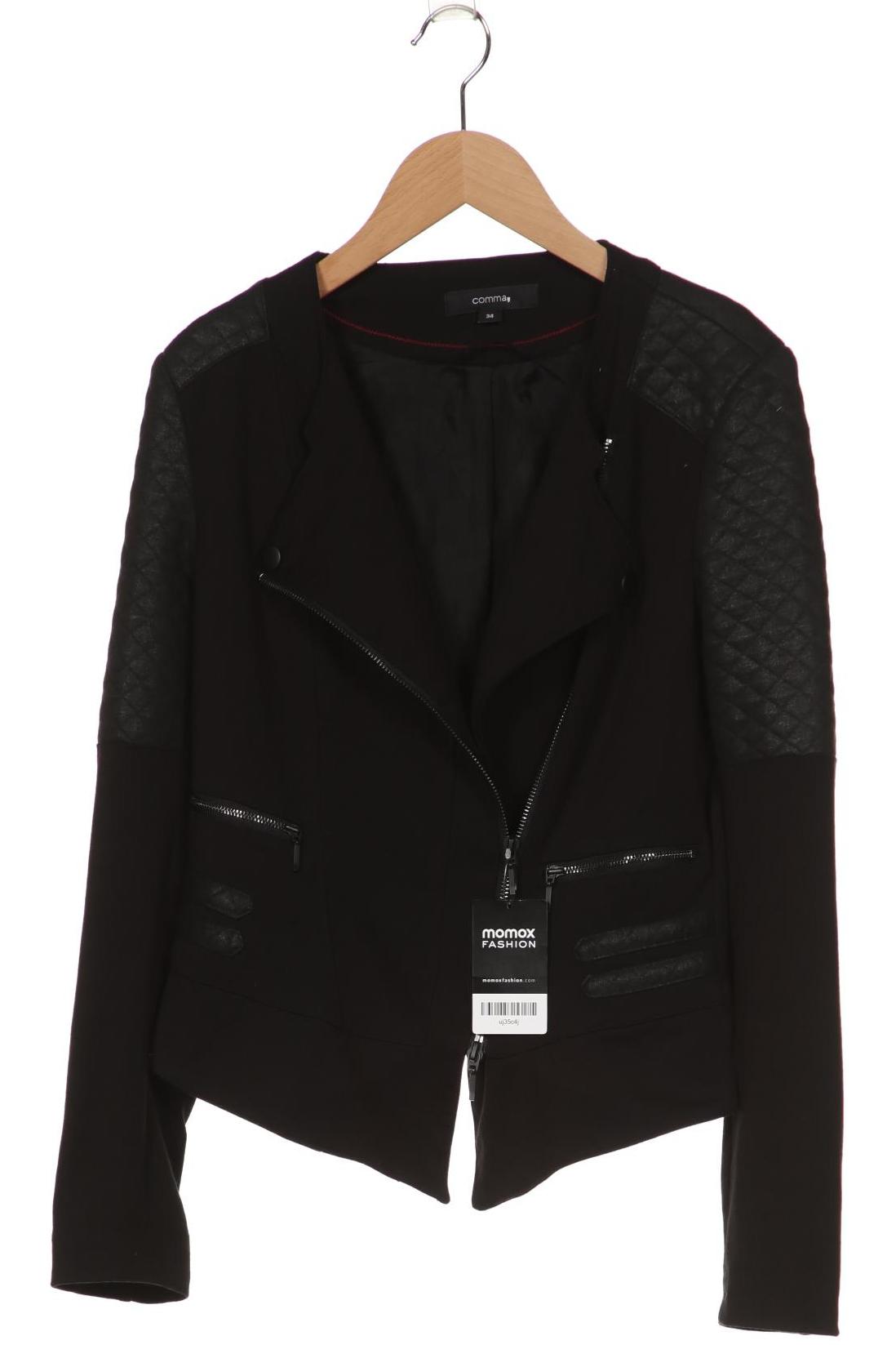 

Comma Damen Jacke, schwarz, Gr. 34