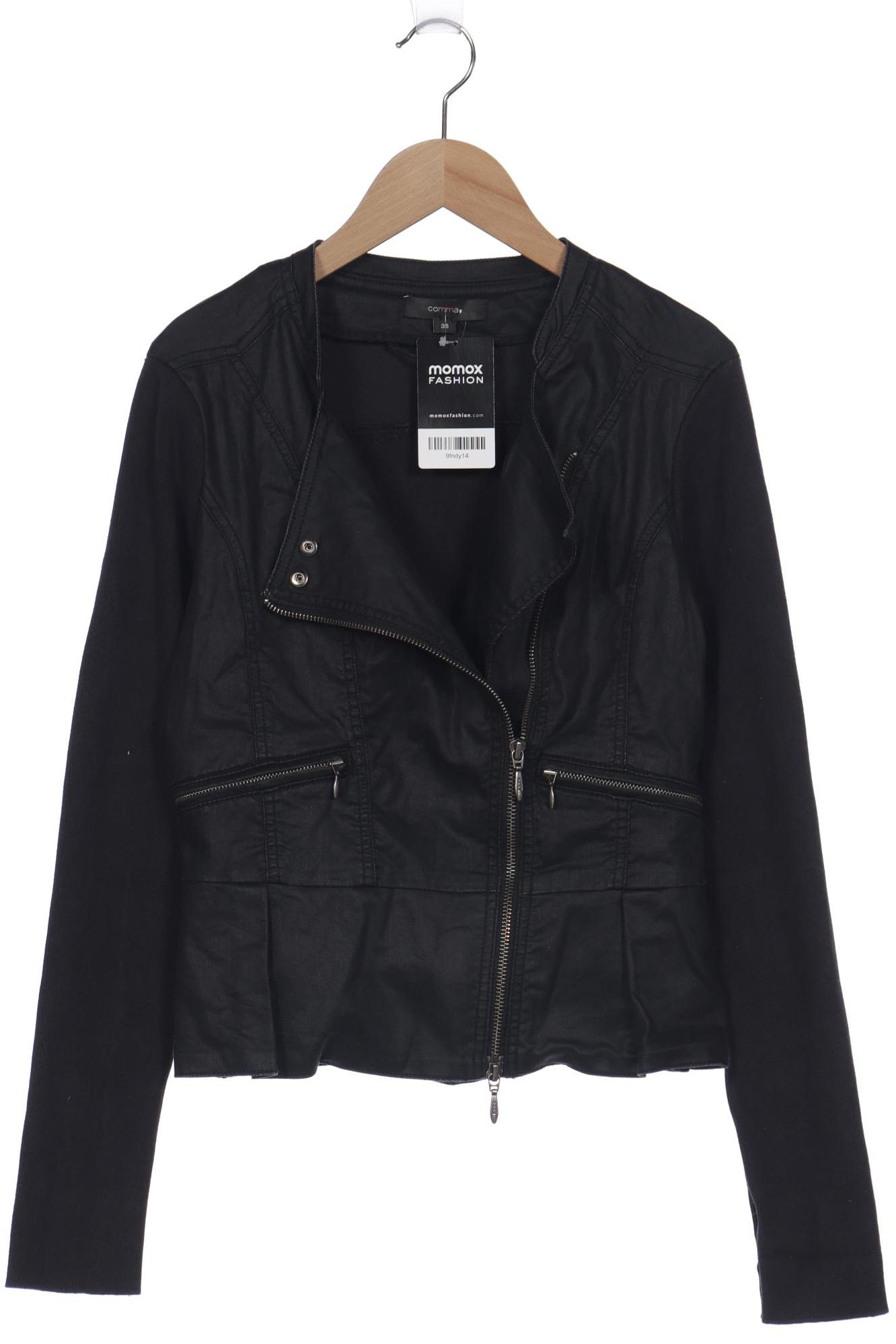 

Comma Damen Jacke, schwarz, Gr. 36