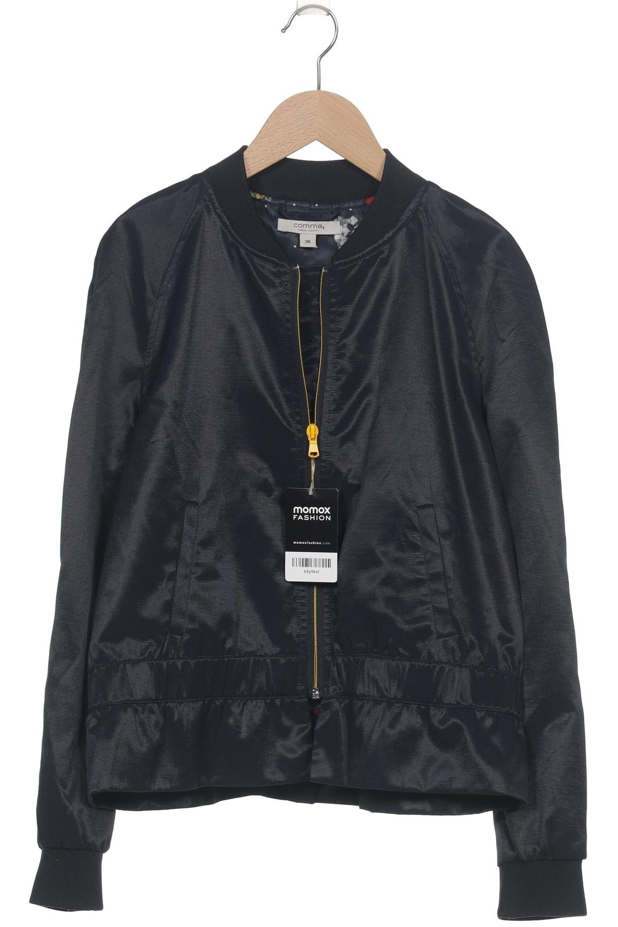 

Comma Damen Jacke, marineblau, Gr. 36