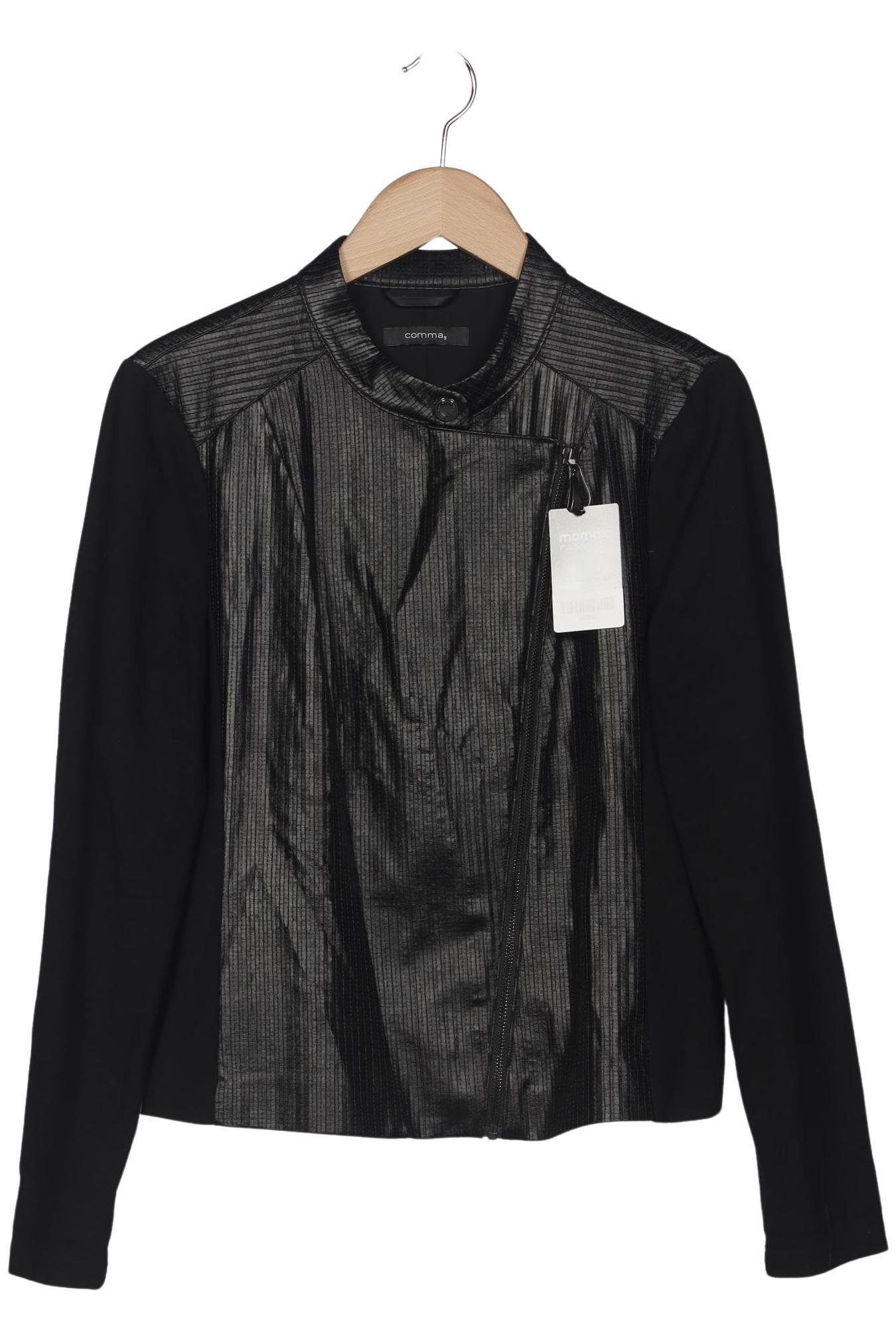 

Comma Damen Jacke, schwarz, Gr. 44