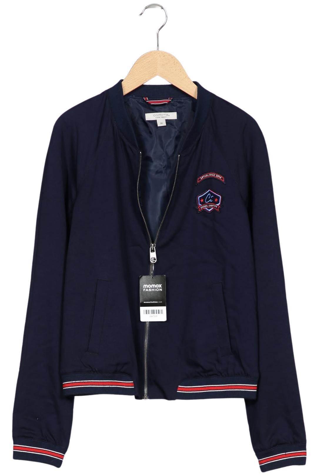 

Comma Damen Jacke, marineblau, Gr. 36