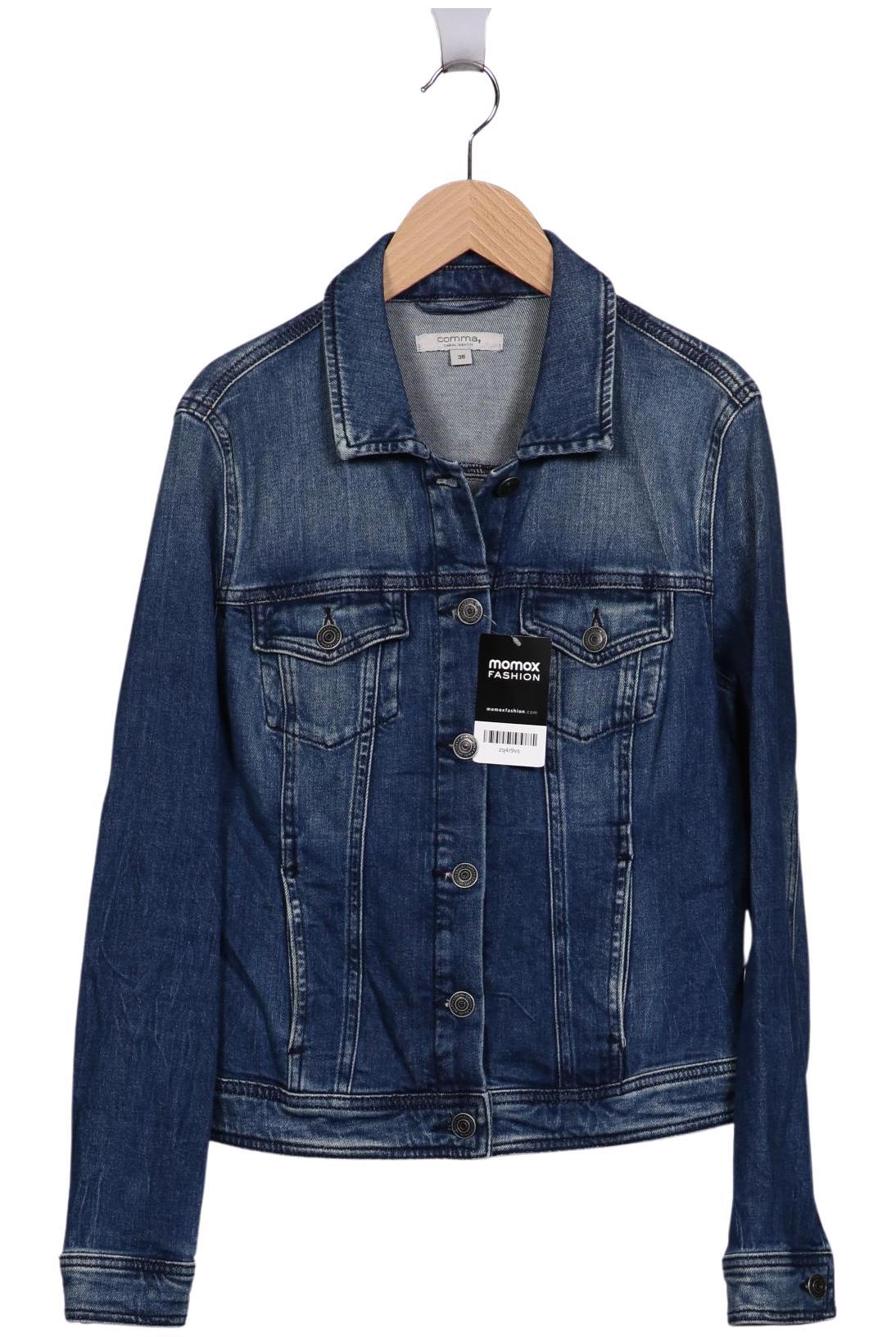 

Comma Damen Jacke, blau, Gr. 38