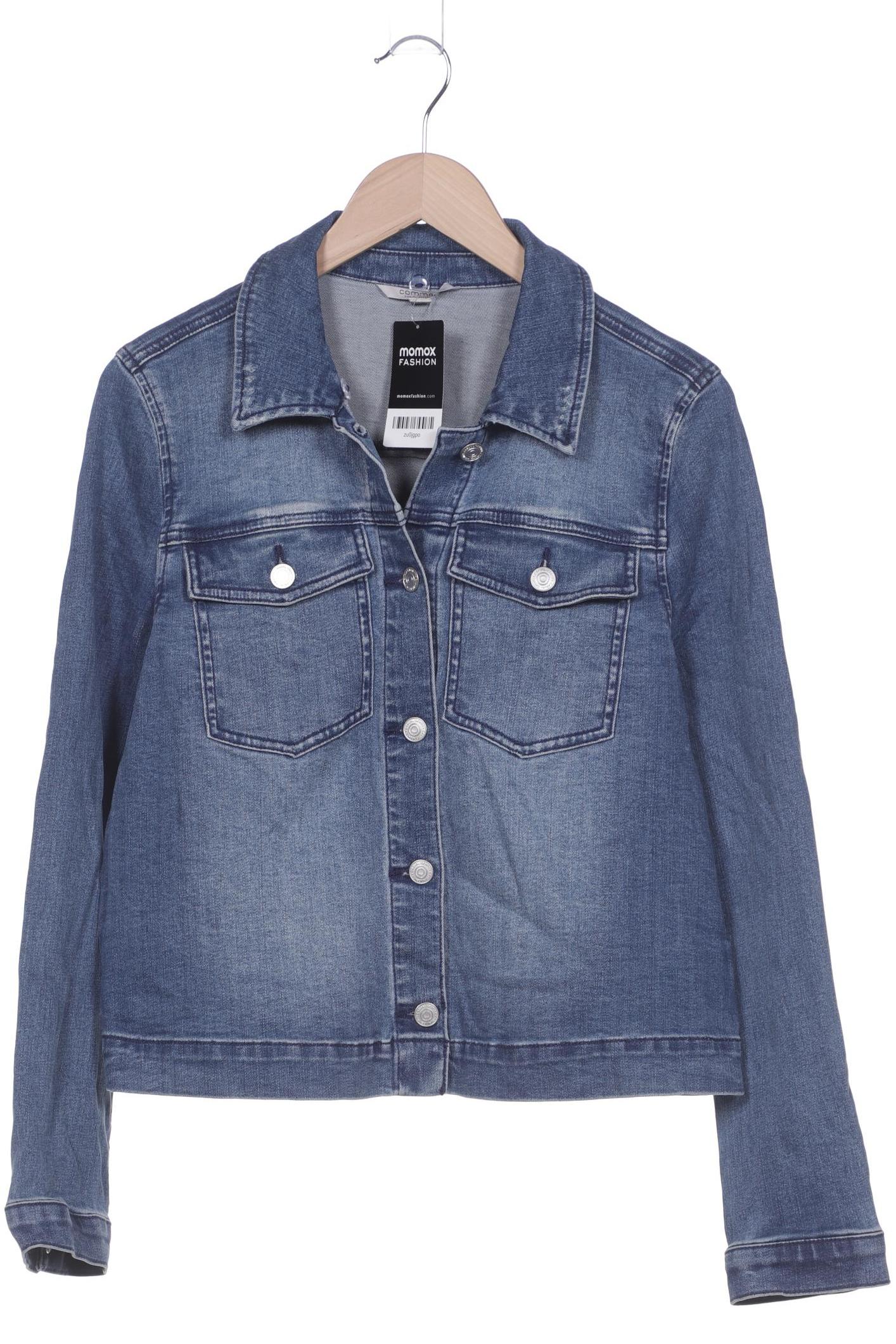 

Comma Damen Jacke, blau, Gr. 40