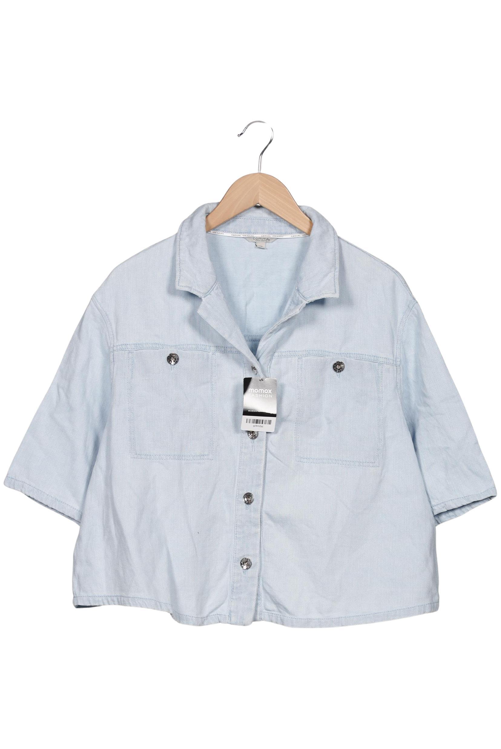 

Comma Damen Jacke, hellblau, Gr. 42