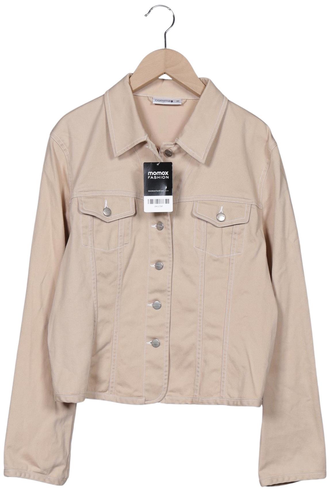 

Comma Damen Jacke, beige, Gr. 40