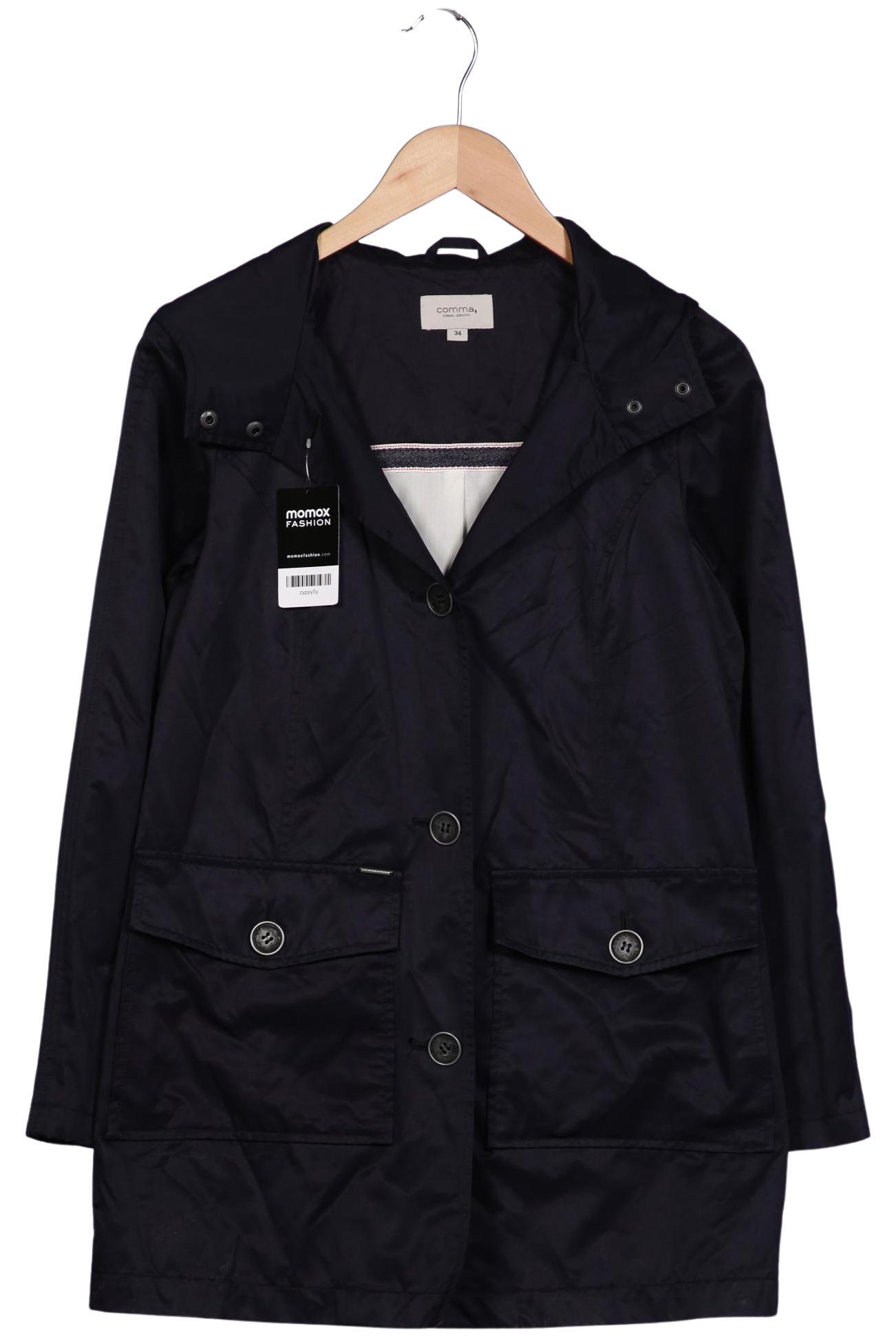 

Comma Damen Jacke, marineblau, Gr. 34