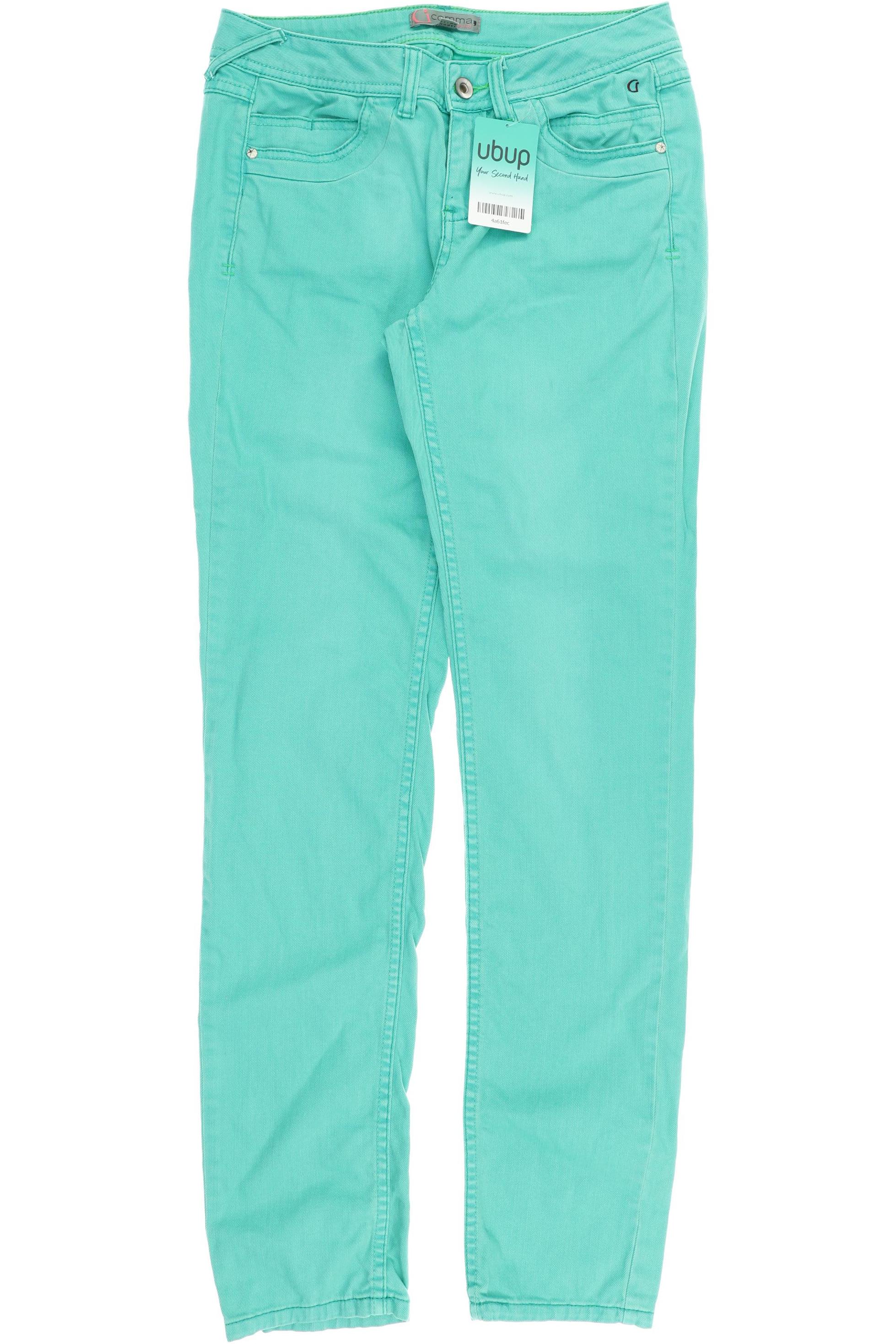 

Comma Damen Jeans, grün, Gr. 34