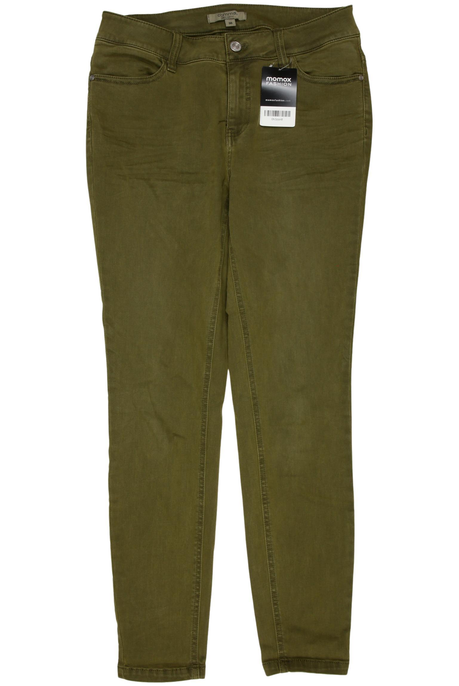 

Comma Damen Jeans, grün, Gr. 36