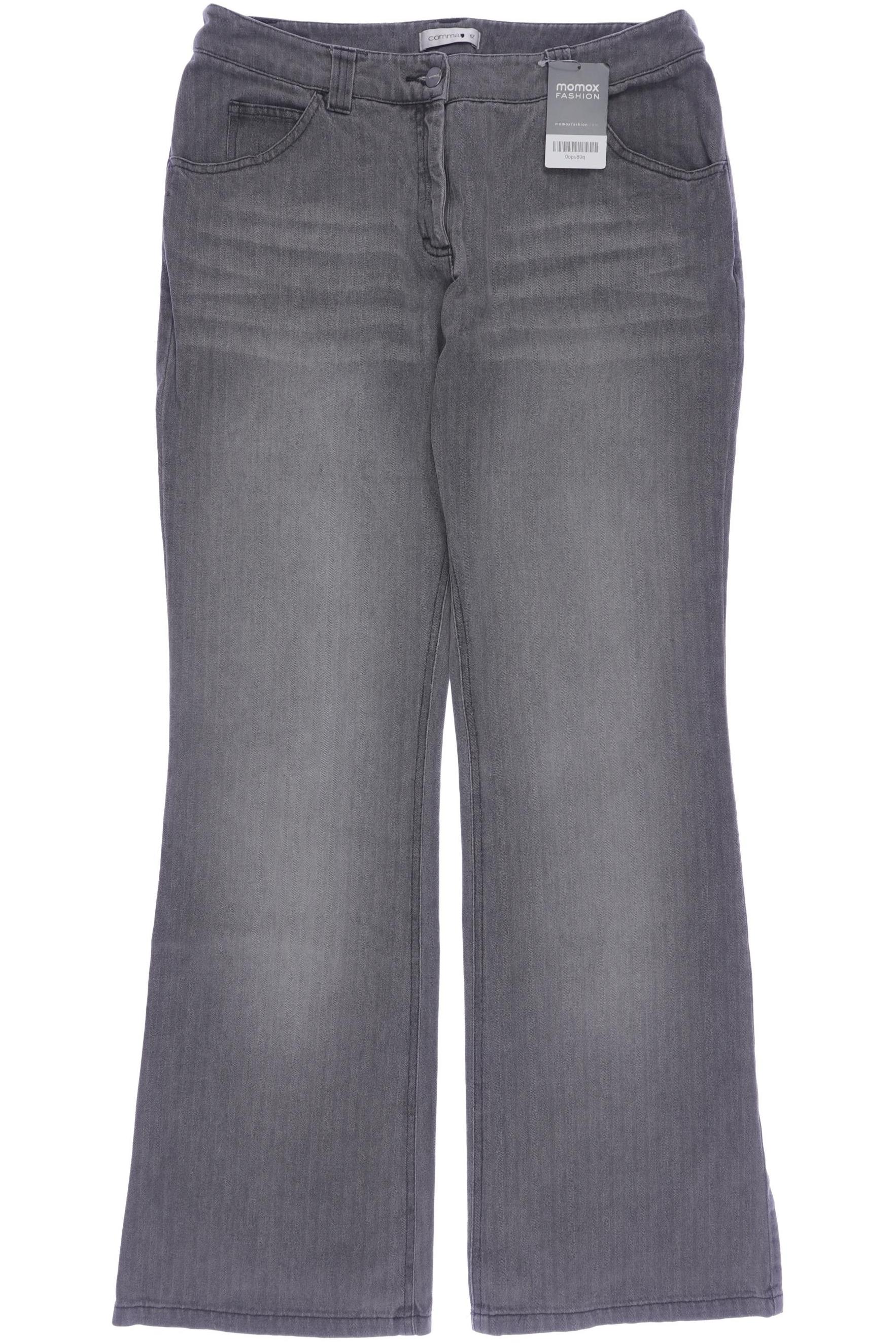 

Comma Damen Jeans, grau, Gr. 42