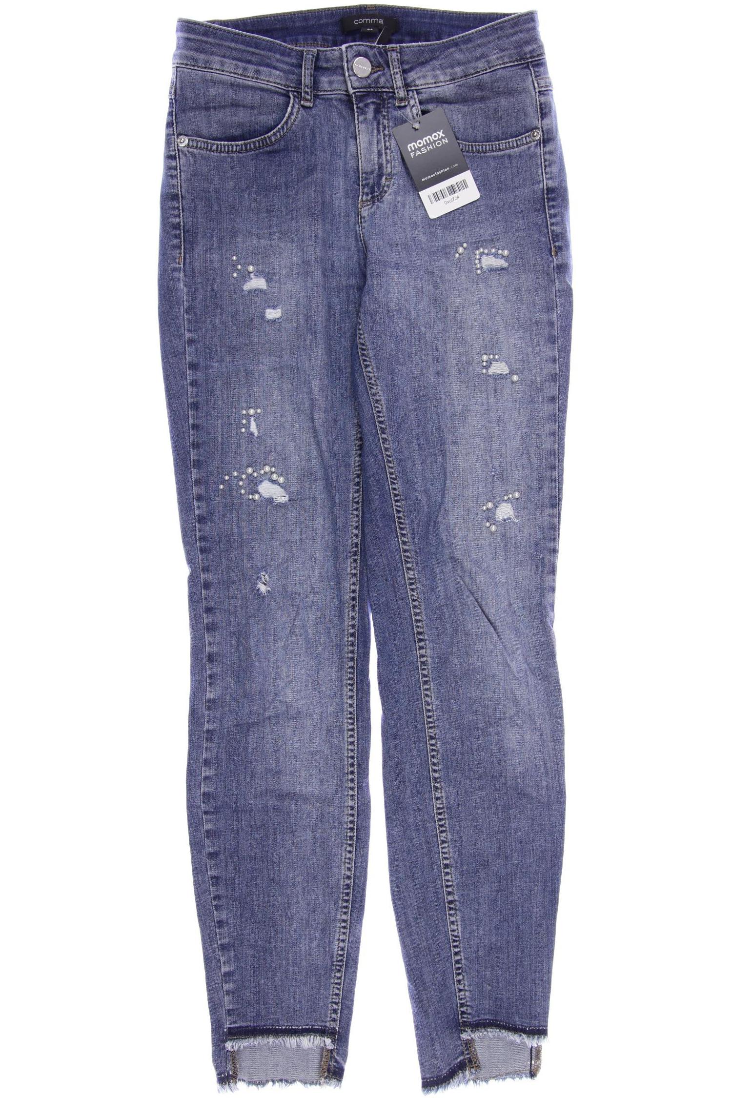 

Comma Damen Jeans, blau