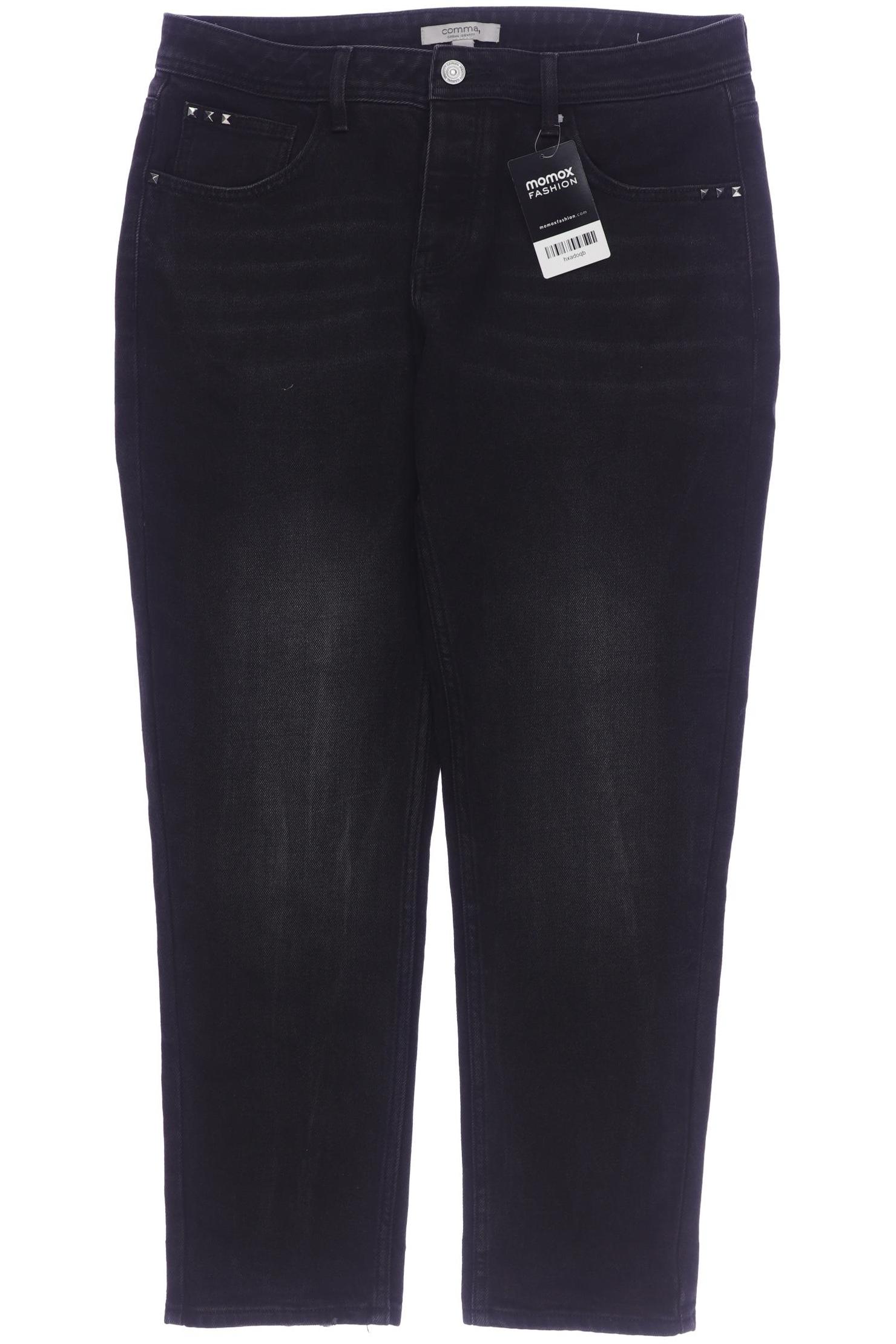 

Comma Damen Jeans, schwarz, Gr. 38