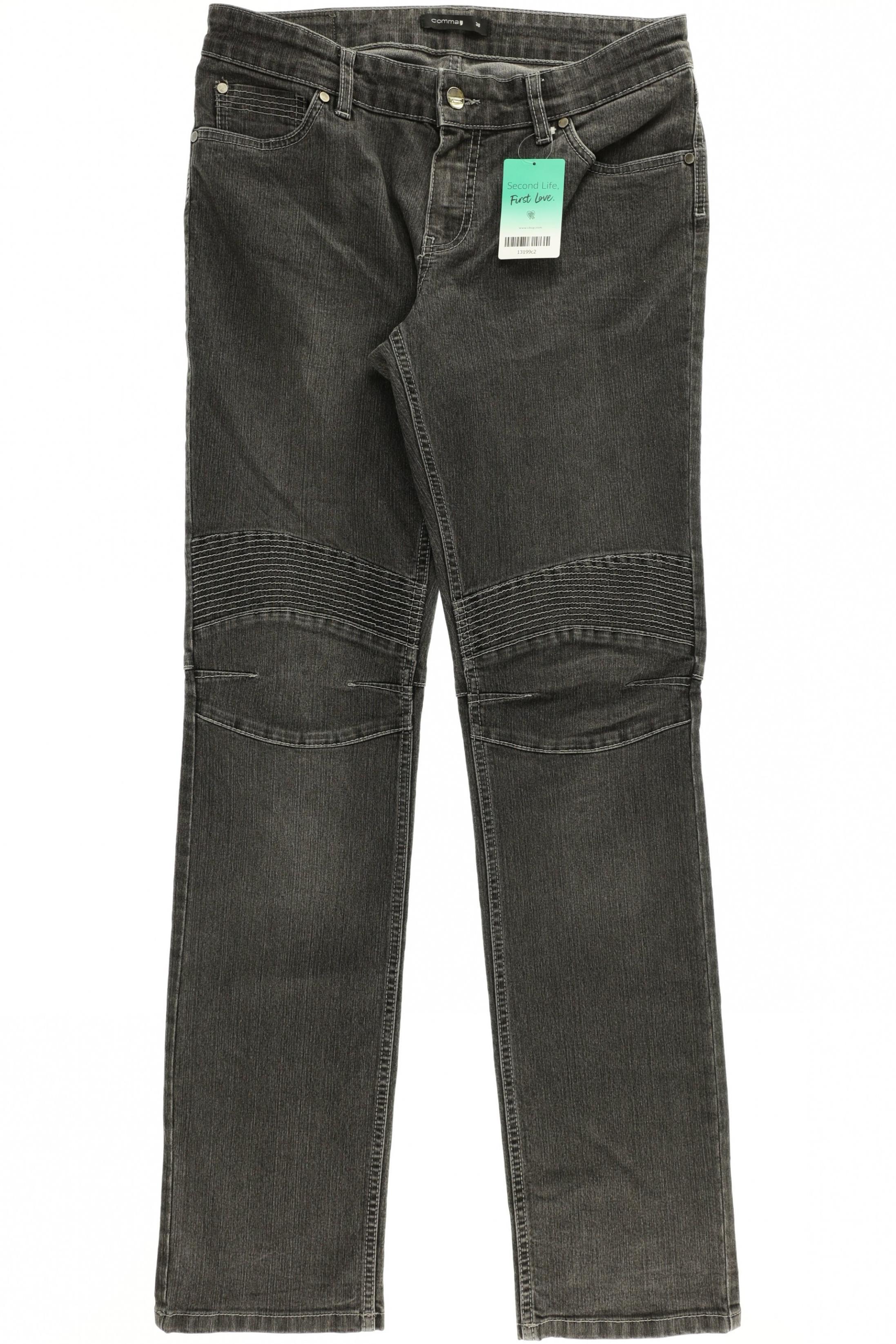 

Comma Damen Jeans, grau, Gr. 38