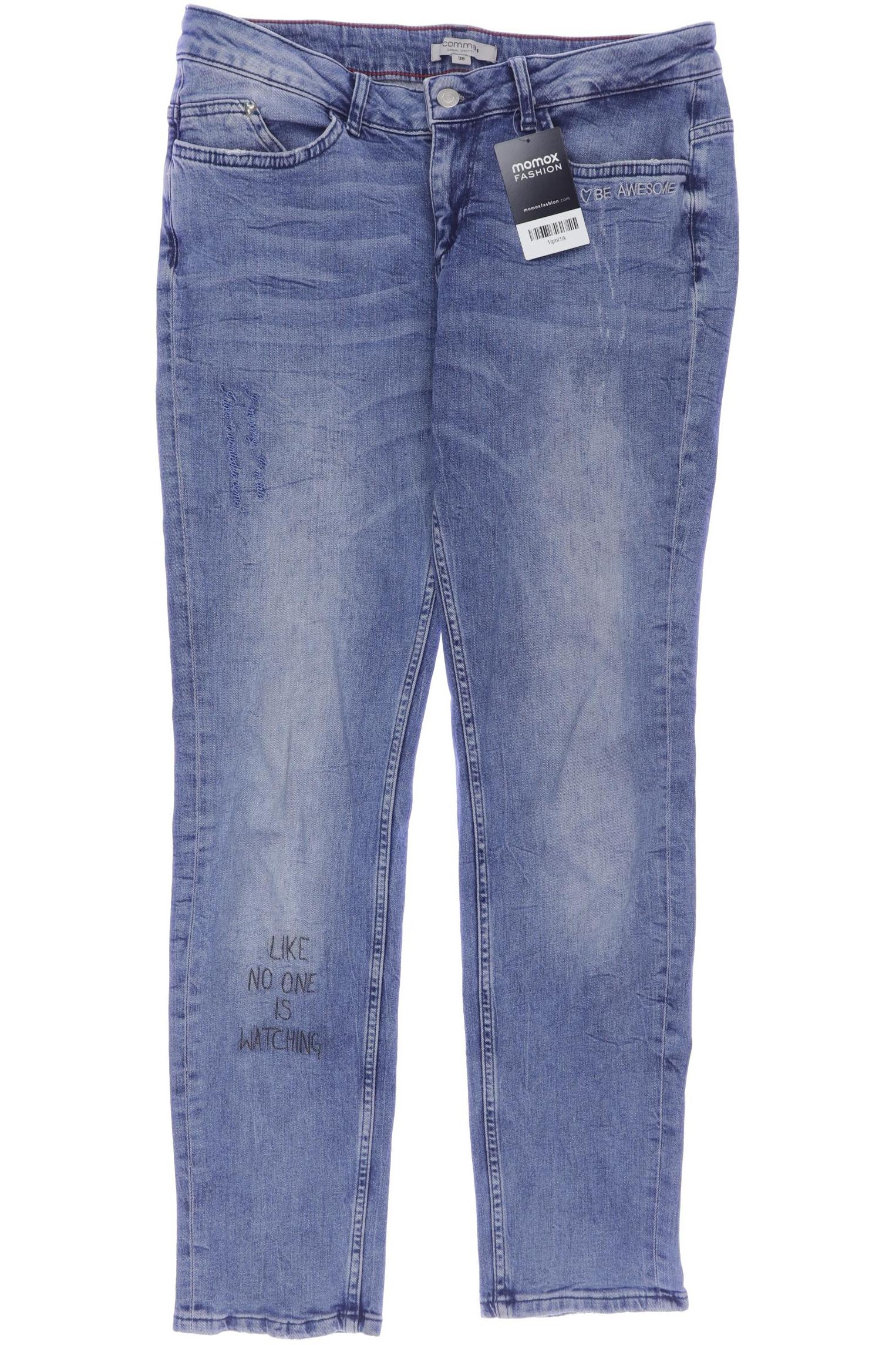 

Comma Damen Jeans, blau, Gr. 38