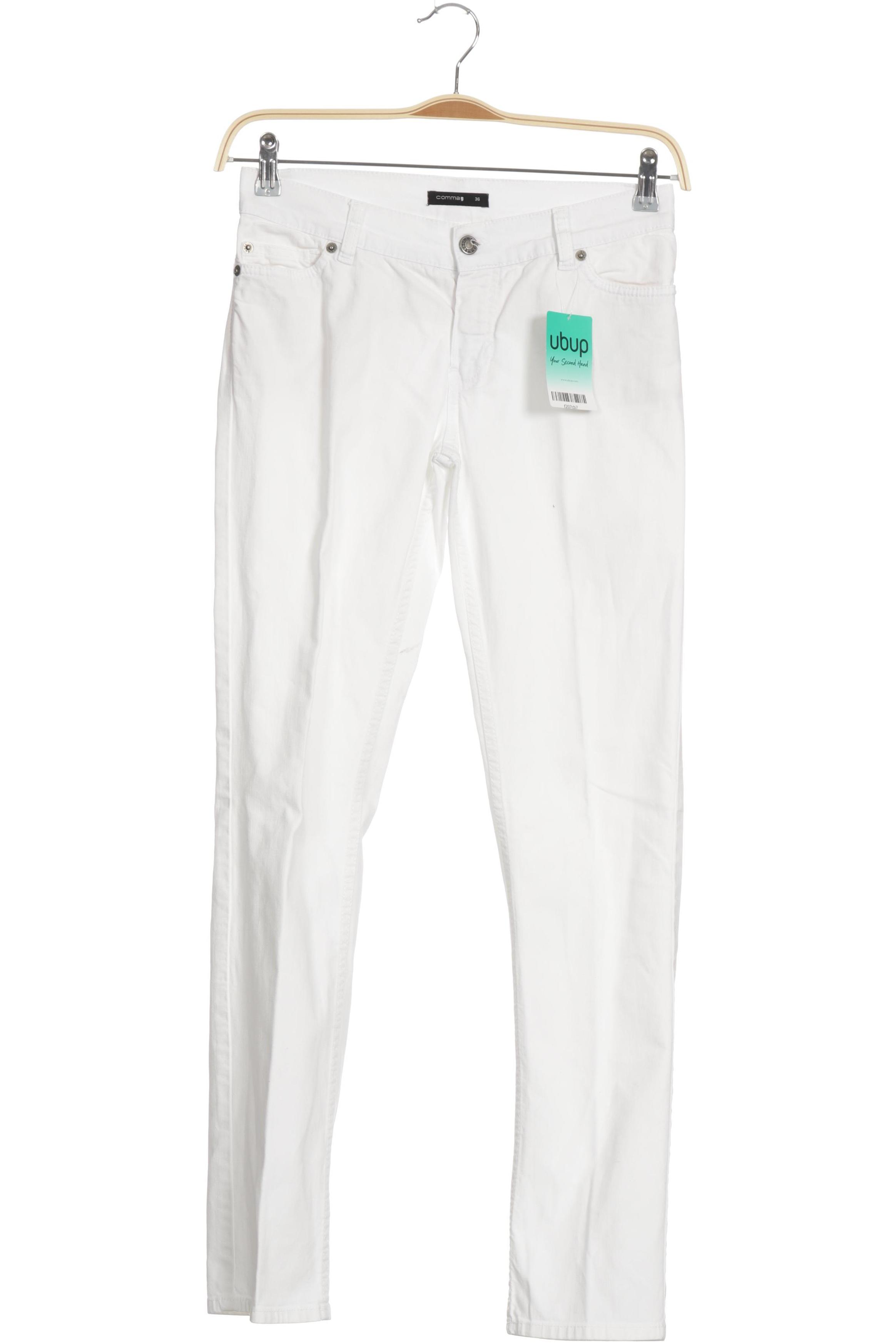 

Comma Damen Jeans, weiß, Gr. 36