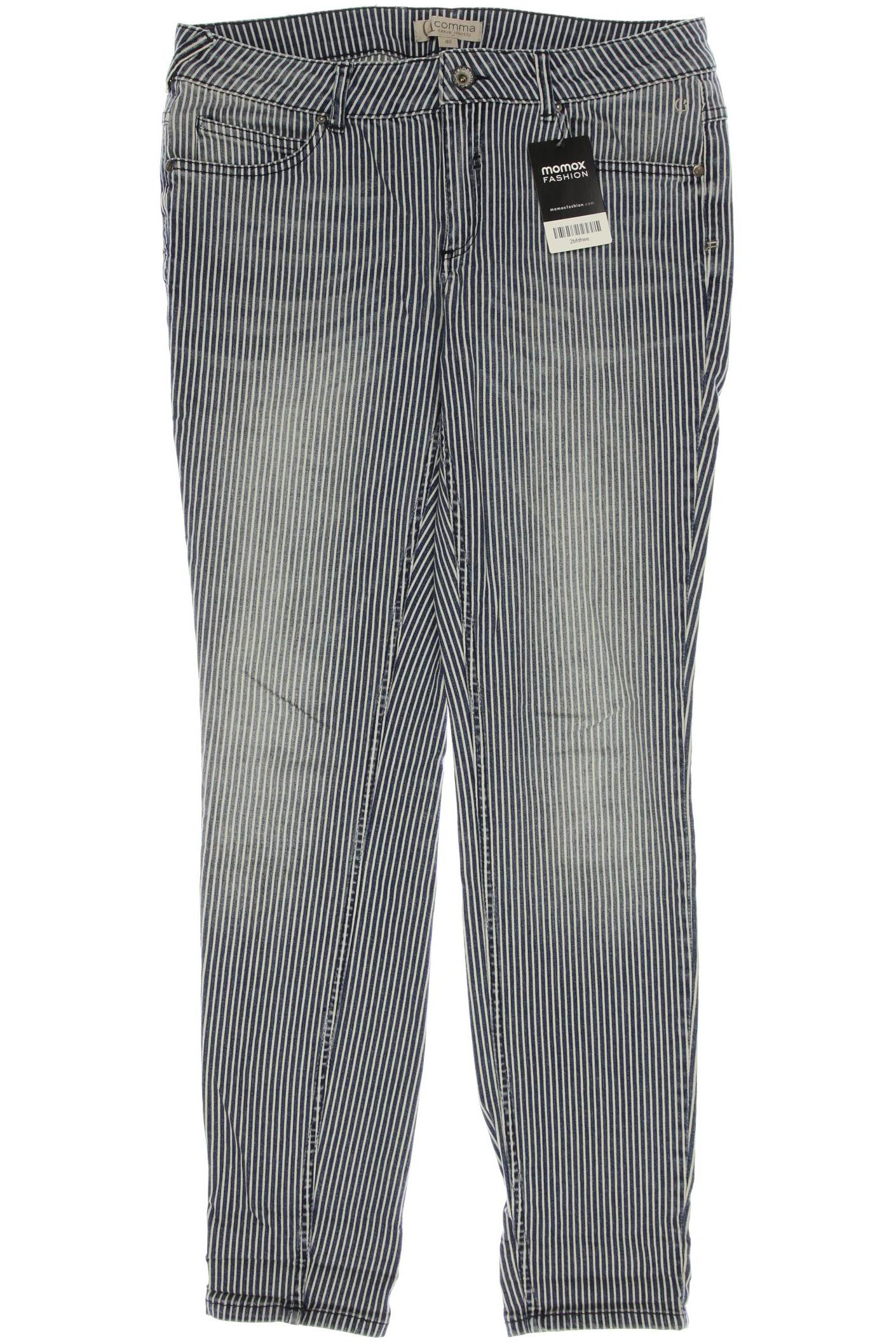 

Comma Damen Jeans, marineblau