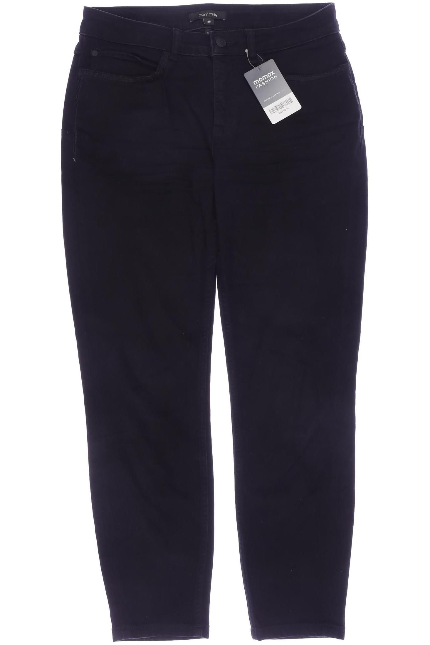 

Comma Damen Jeans, schwarz, Gr. 38