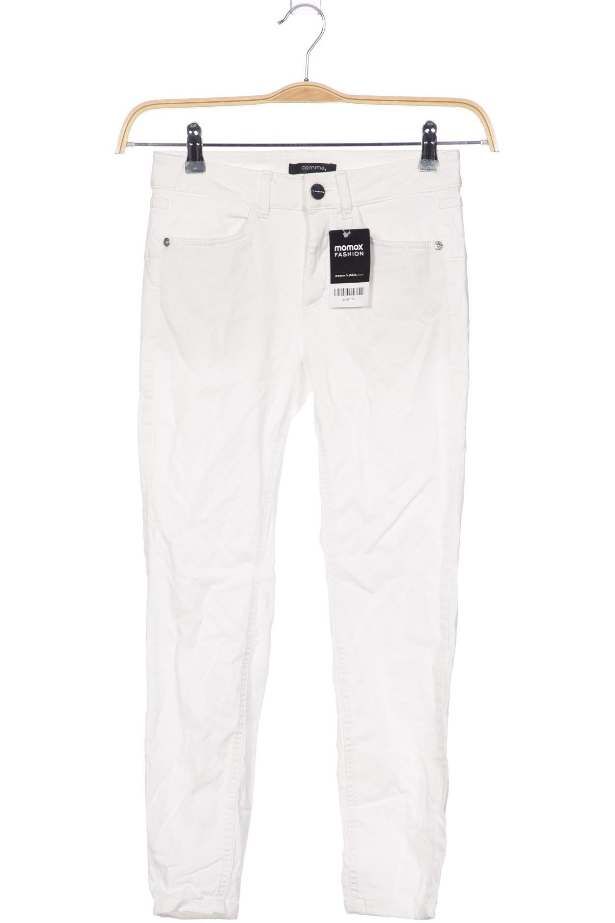

Comma Damen Jeans, weiß, Gr. 32