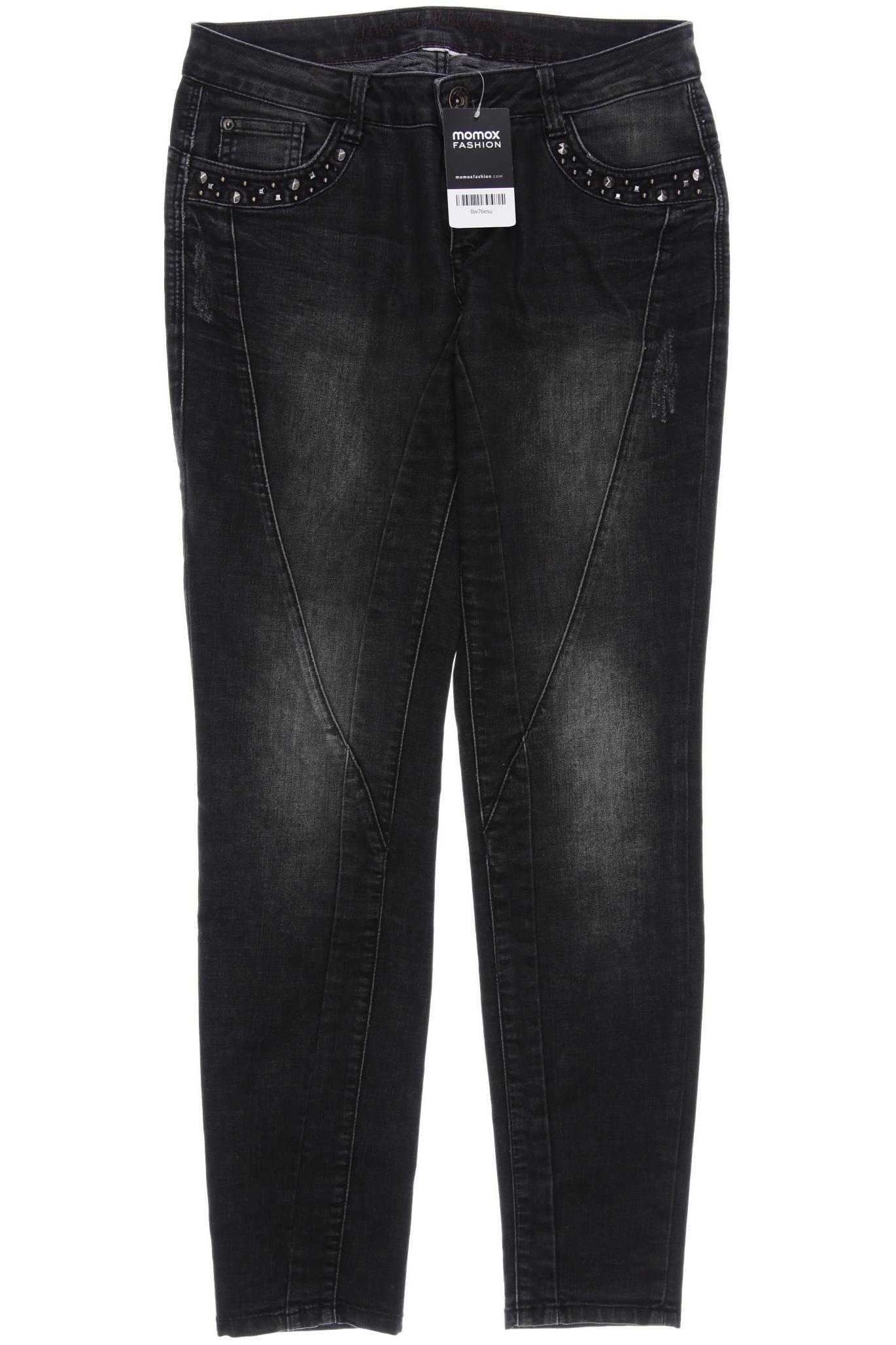 

Comma Damen Jeans, schwarz