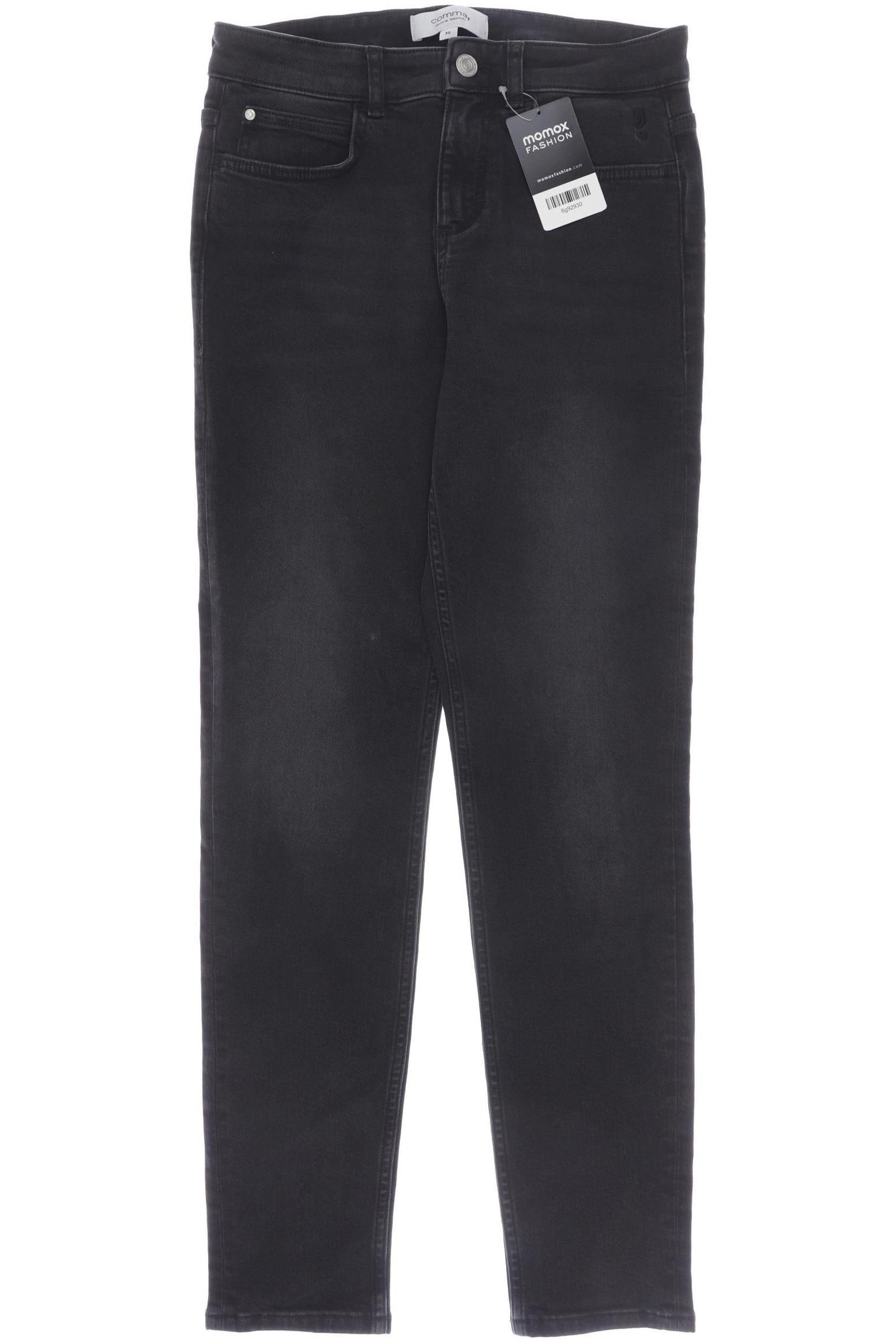 

Comma Damen Jeans, schwarz, Gr. 36