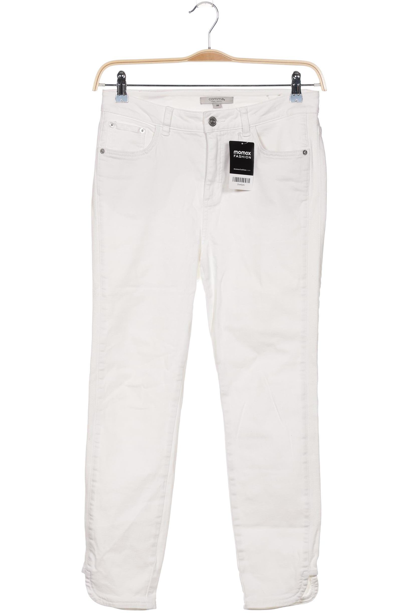 

Comma Damen Jeans, weiß, Gr. 38