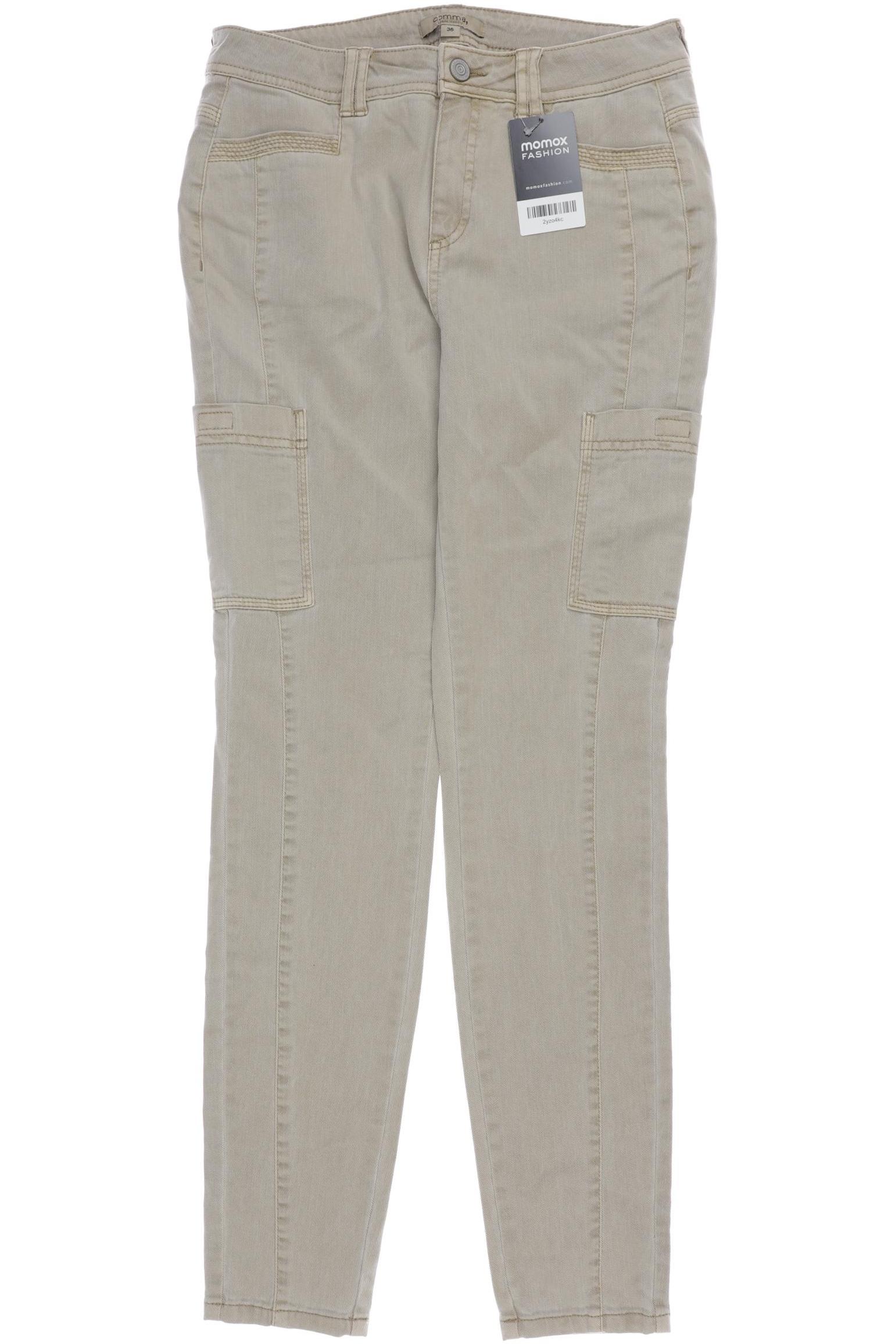 

Comma Damen Jeans, beige, Gr. 36
