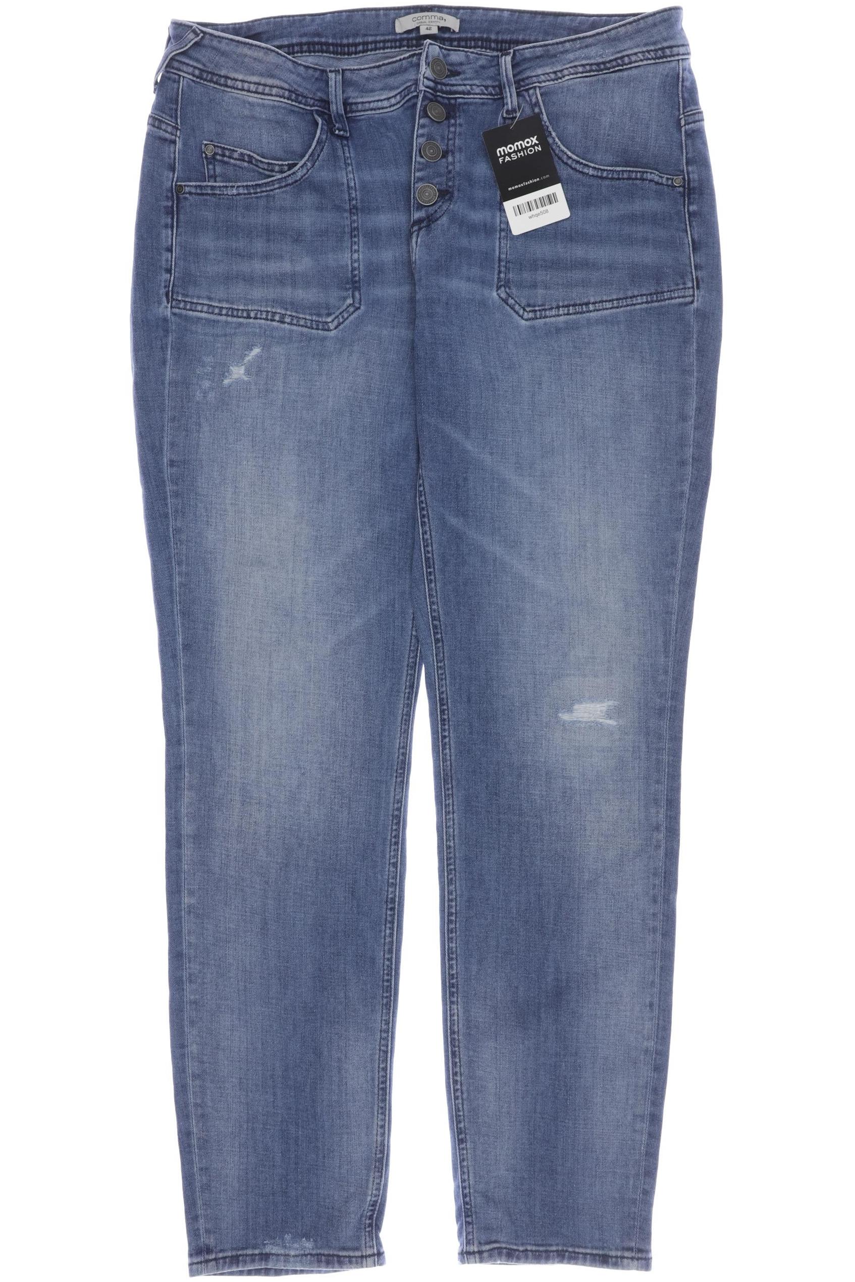 

Comma Damen Jeans, blau, Gr. 42