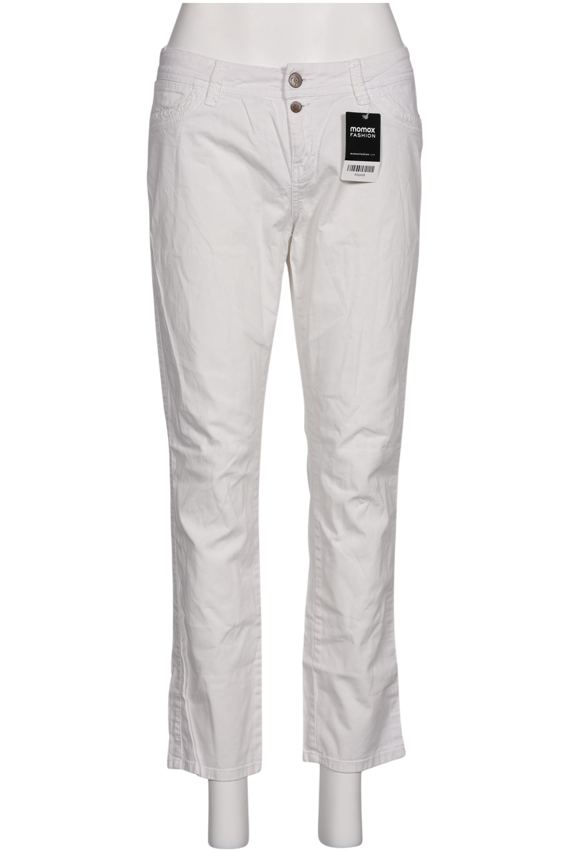 

Comma Damen Jeans, weiß, Gr. 31