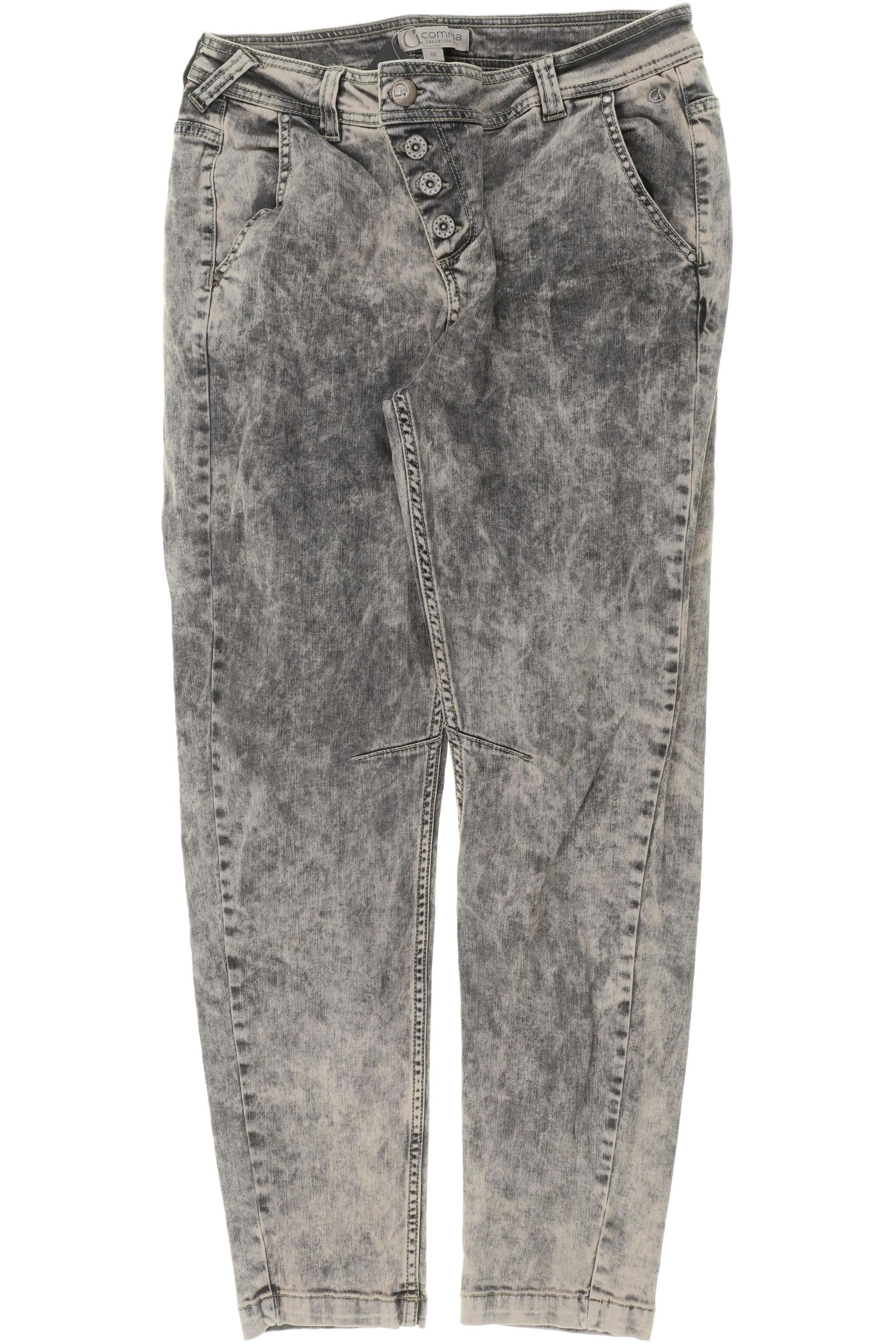 

Comma Damen Jeans, grau, Gr. 38