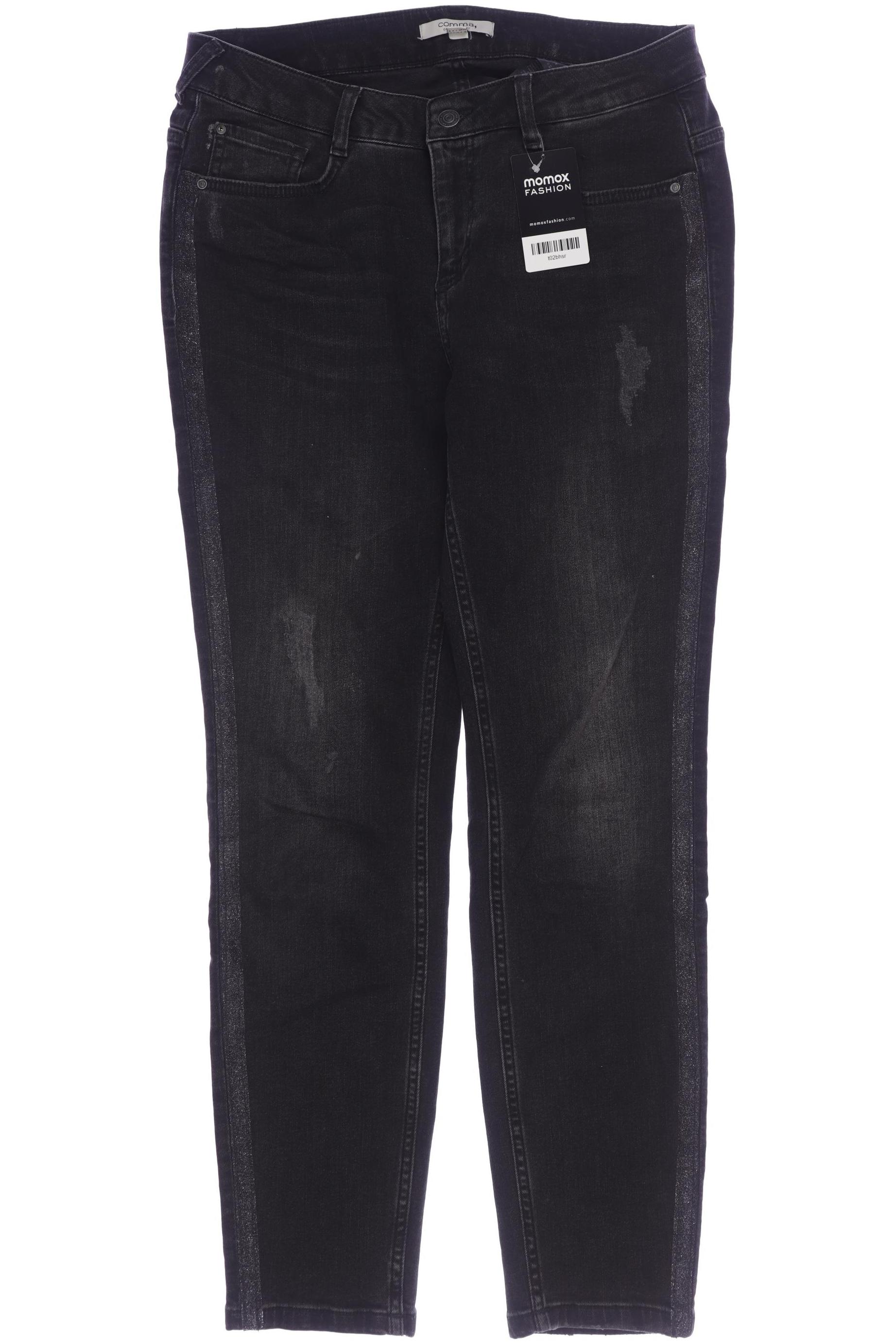 

Comma Damen Jeans, schwarz, Gr. 40