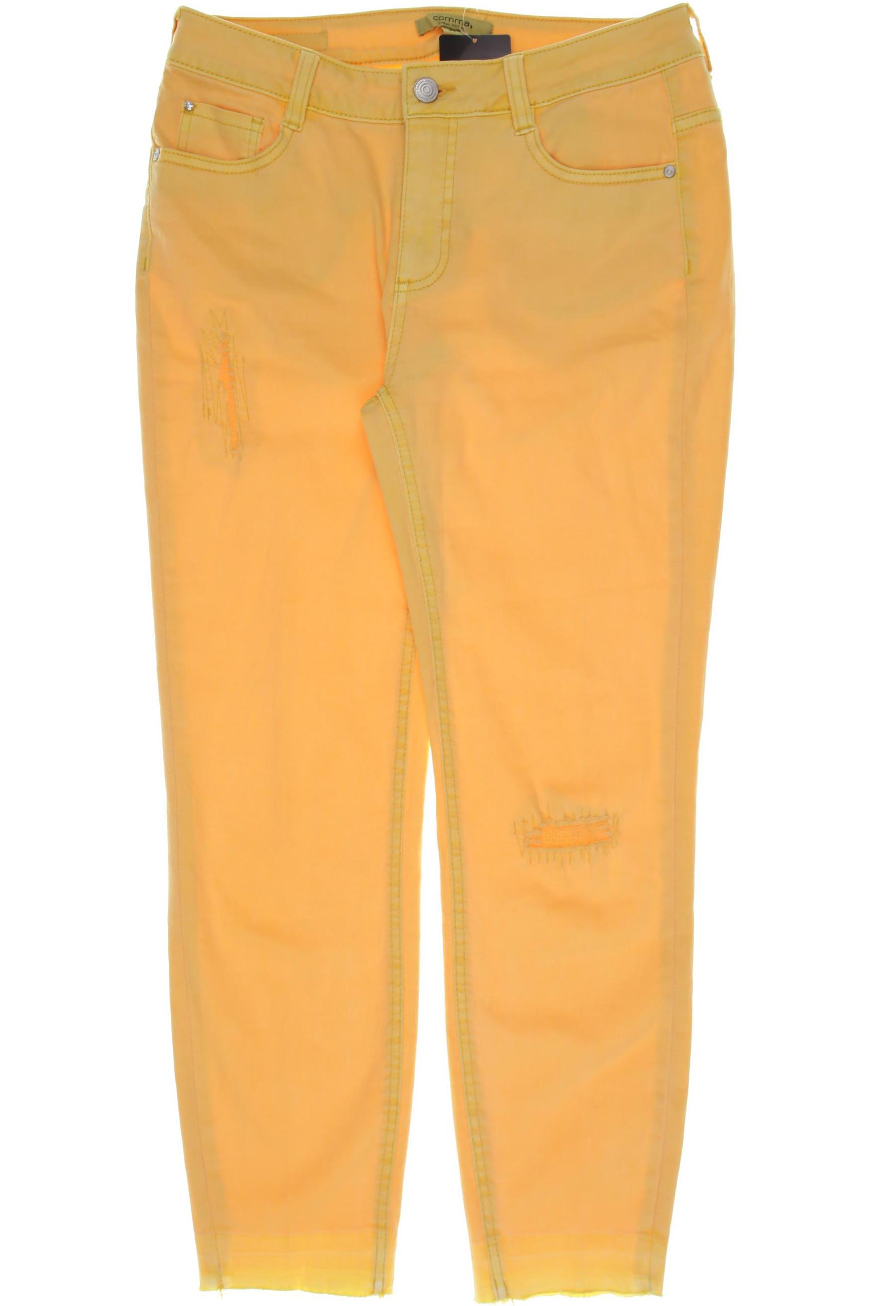 

Comma Damen Jeans, orange, Gr. 36